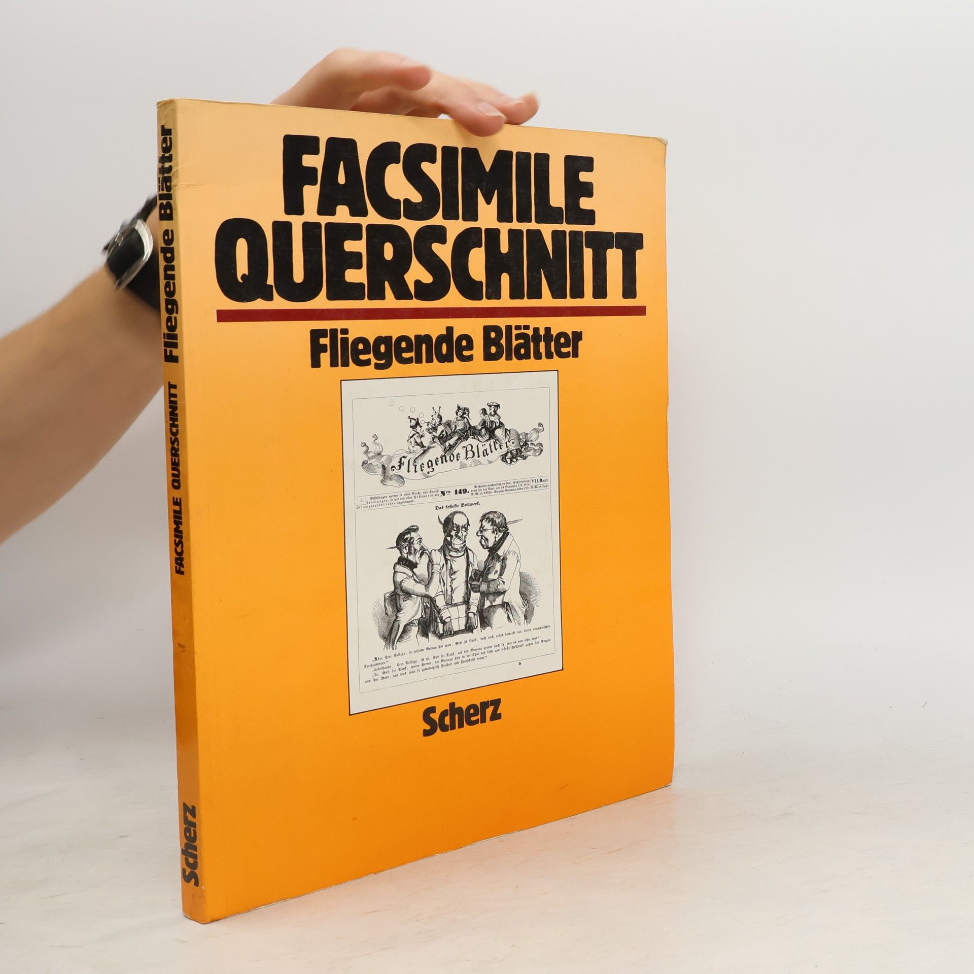 Eva Zahn Facsimile Querschnitt. Fliegenden Blätter