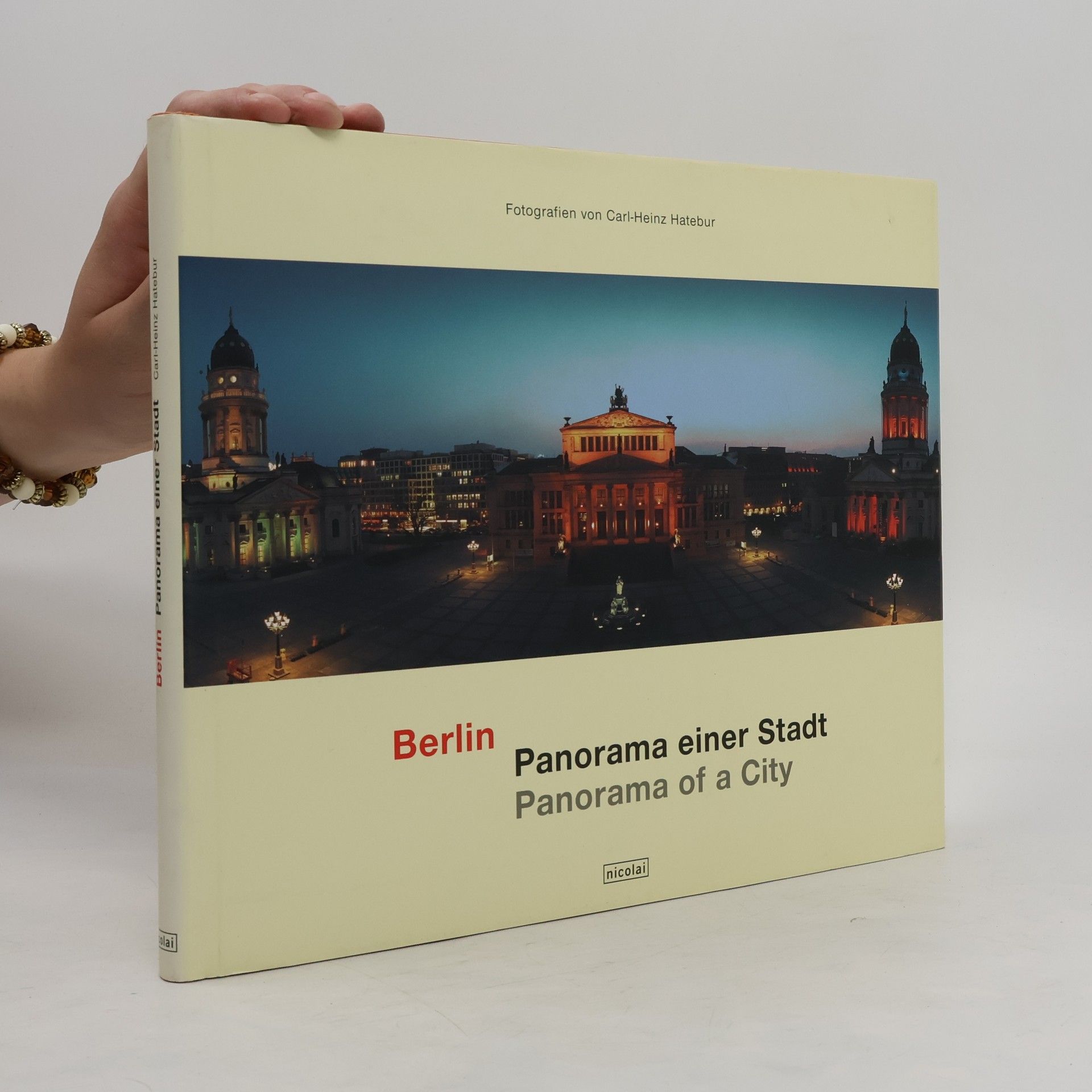 Carl Heinz Hatebur Berlin, Panorama einer Stadt, panorama of a city