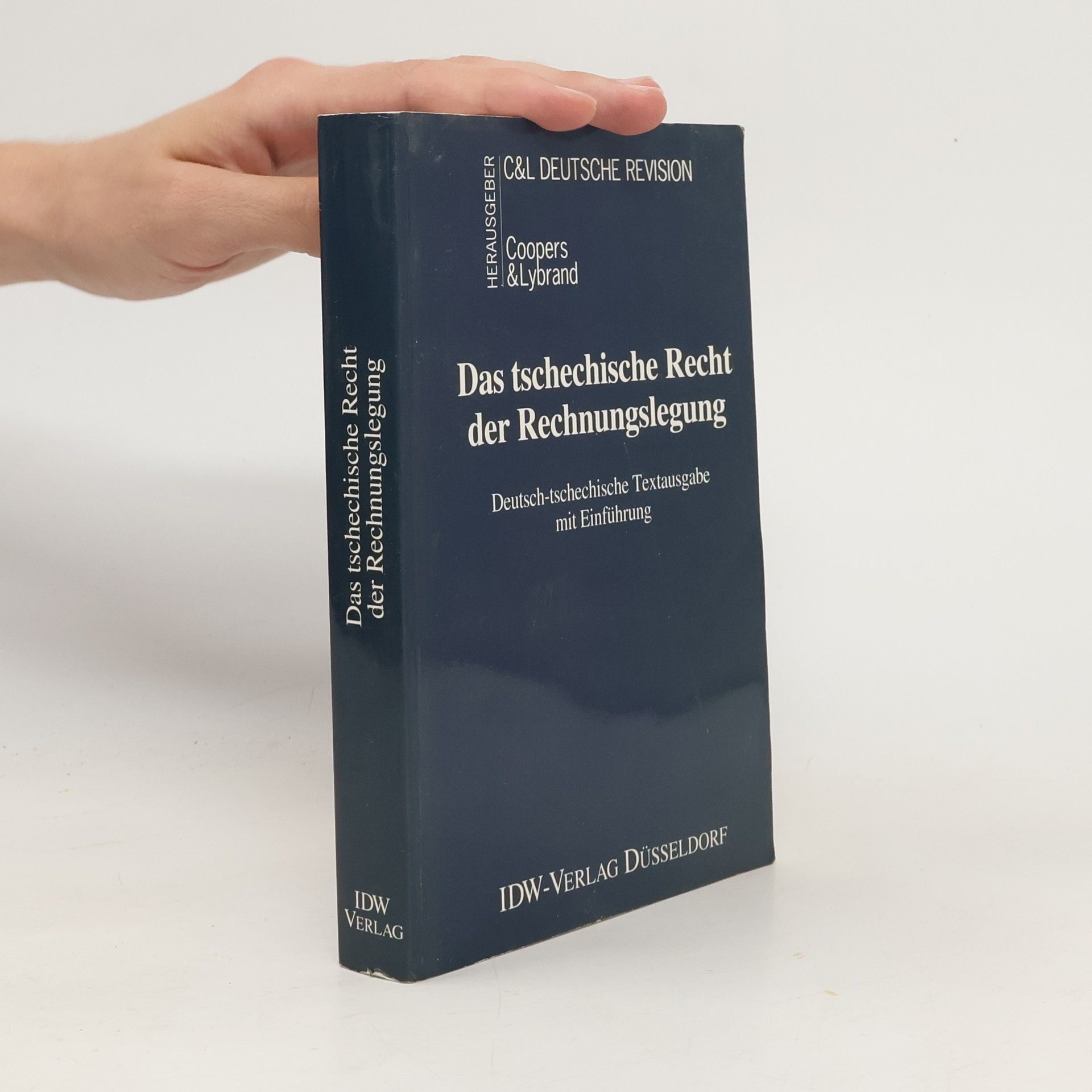 Eugen Lenczowski České právo účetnictví - Das tschechische Recht der Rechnungslegung