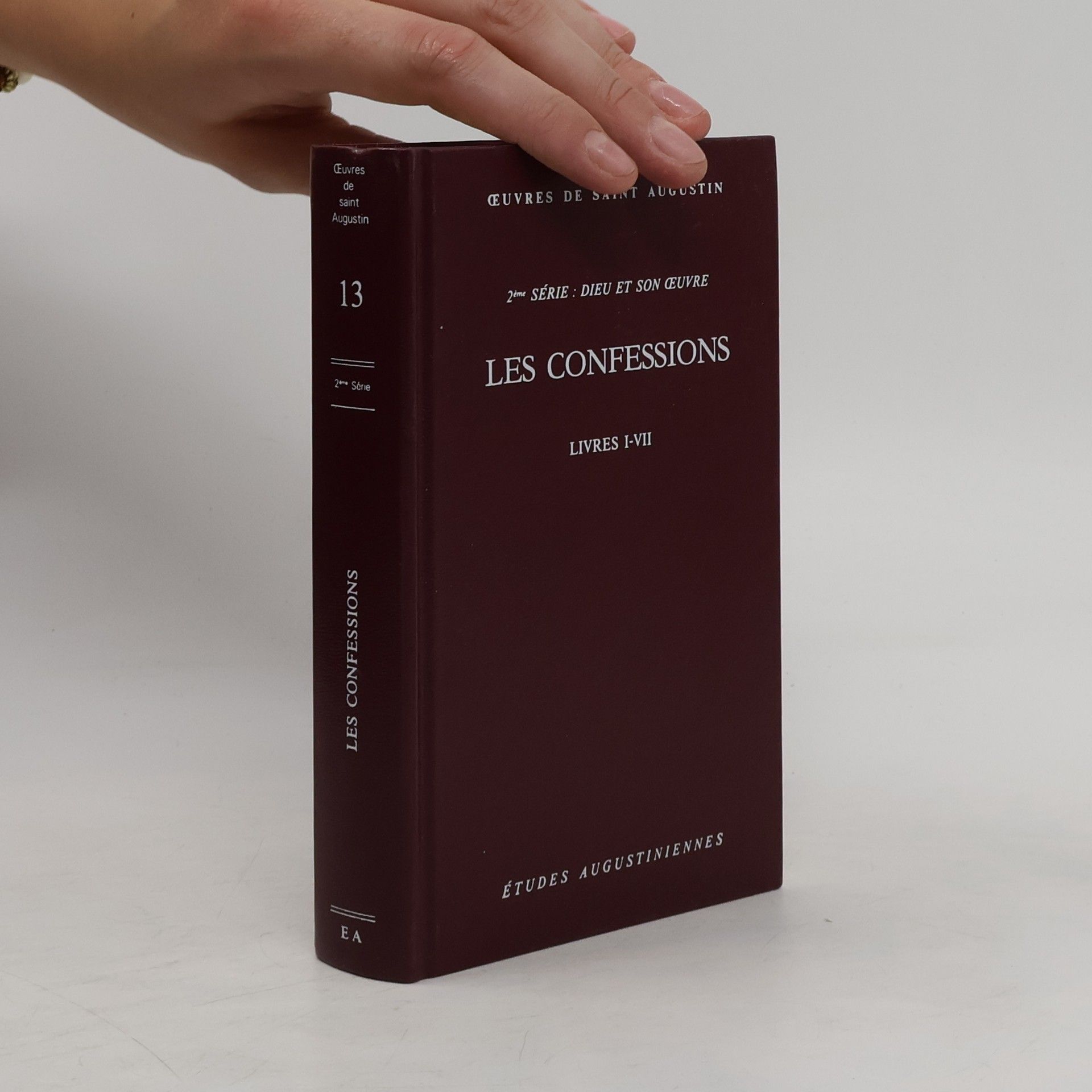 svatý Augustin Les confessions