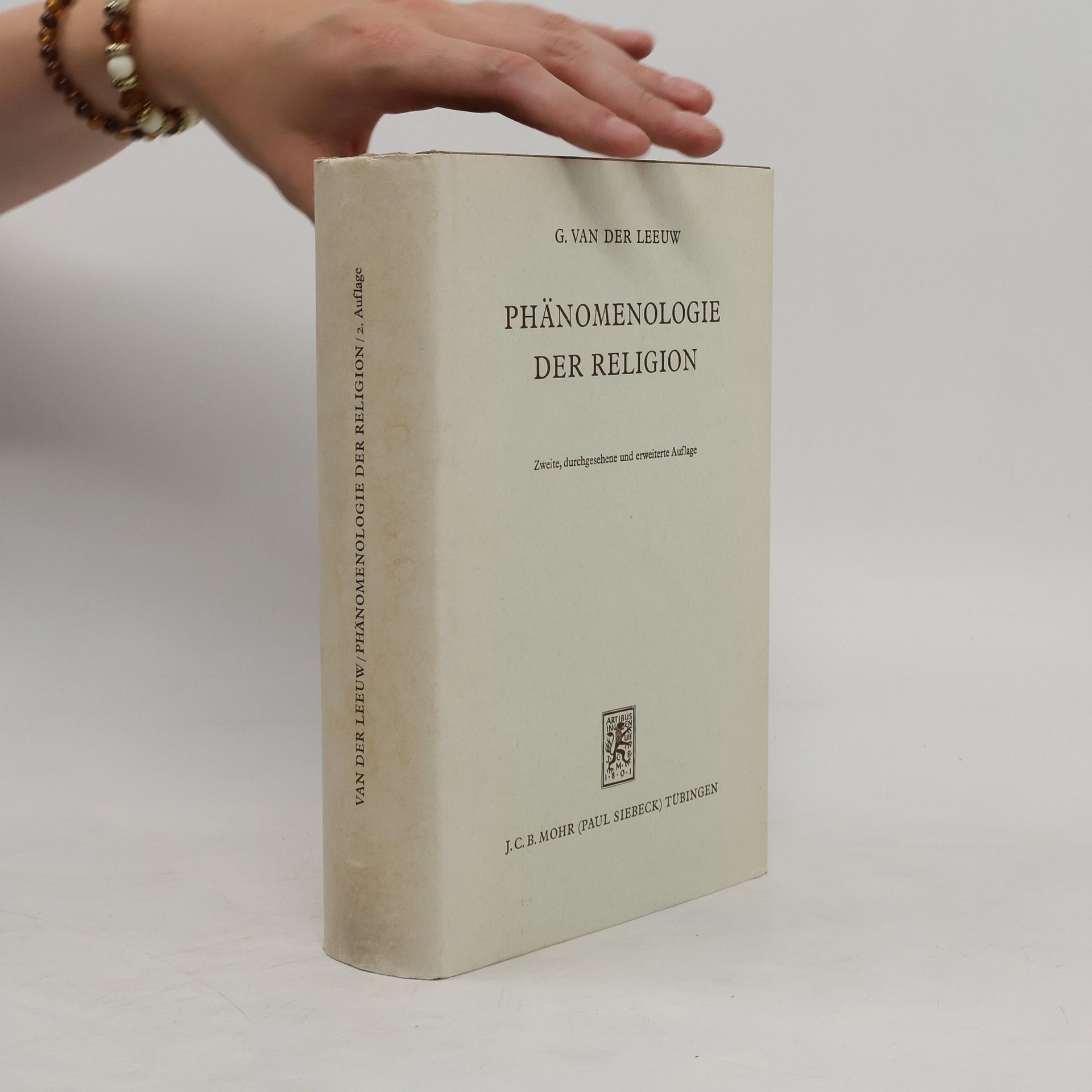 G. Van der Leeuw Phanomenologie der Religion