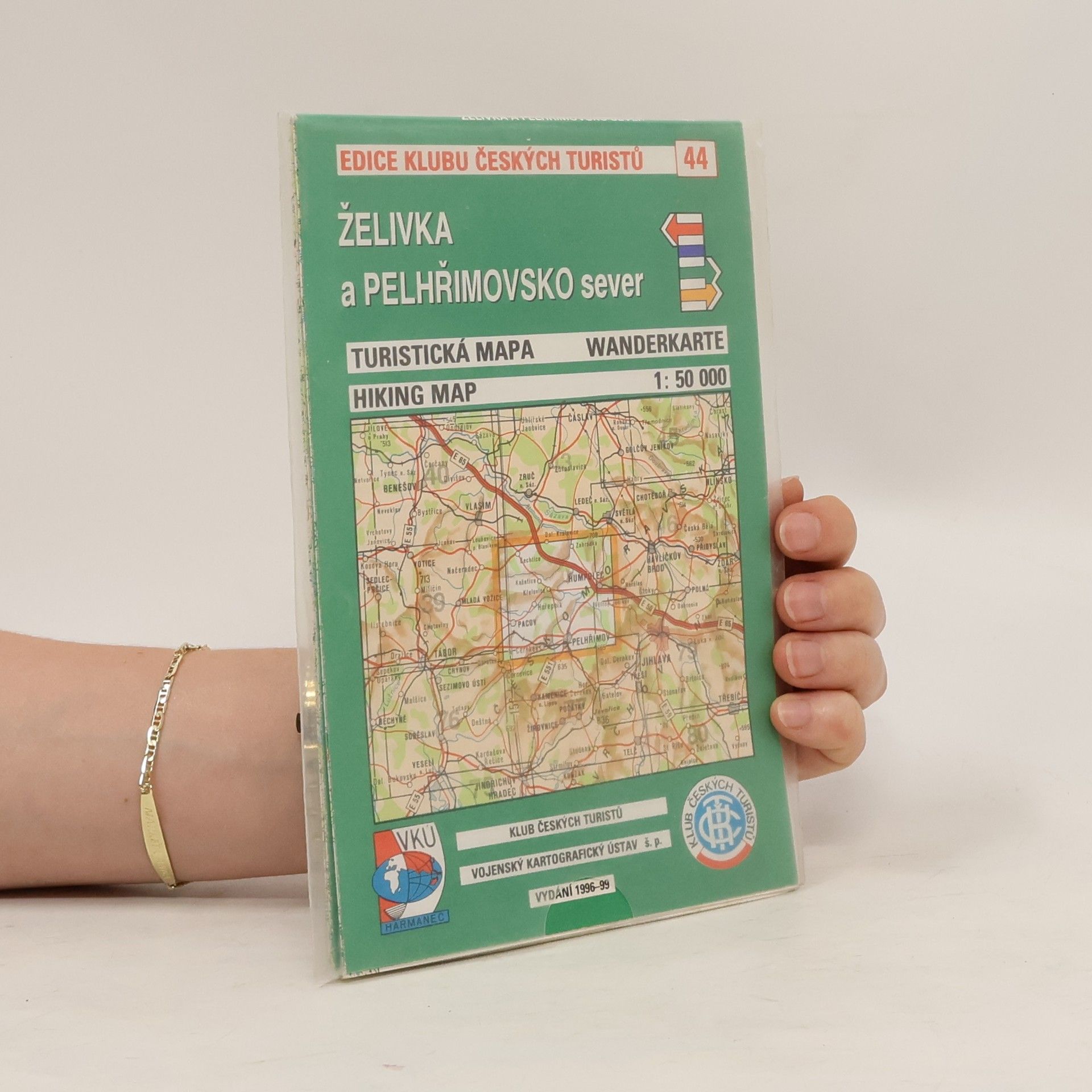 Collectif d'auteurs Želivka a Pelhřimovsko sever 1 : 50 000