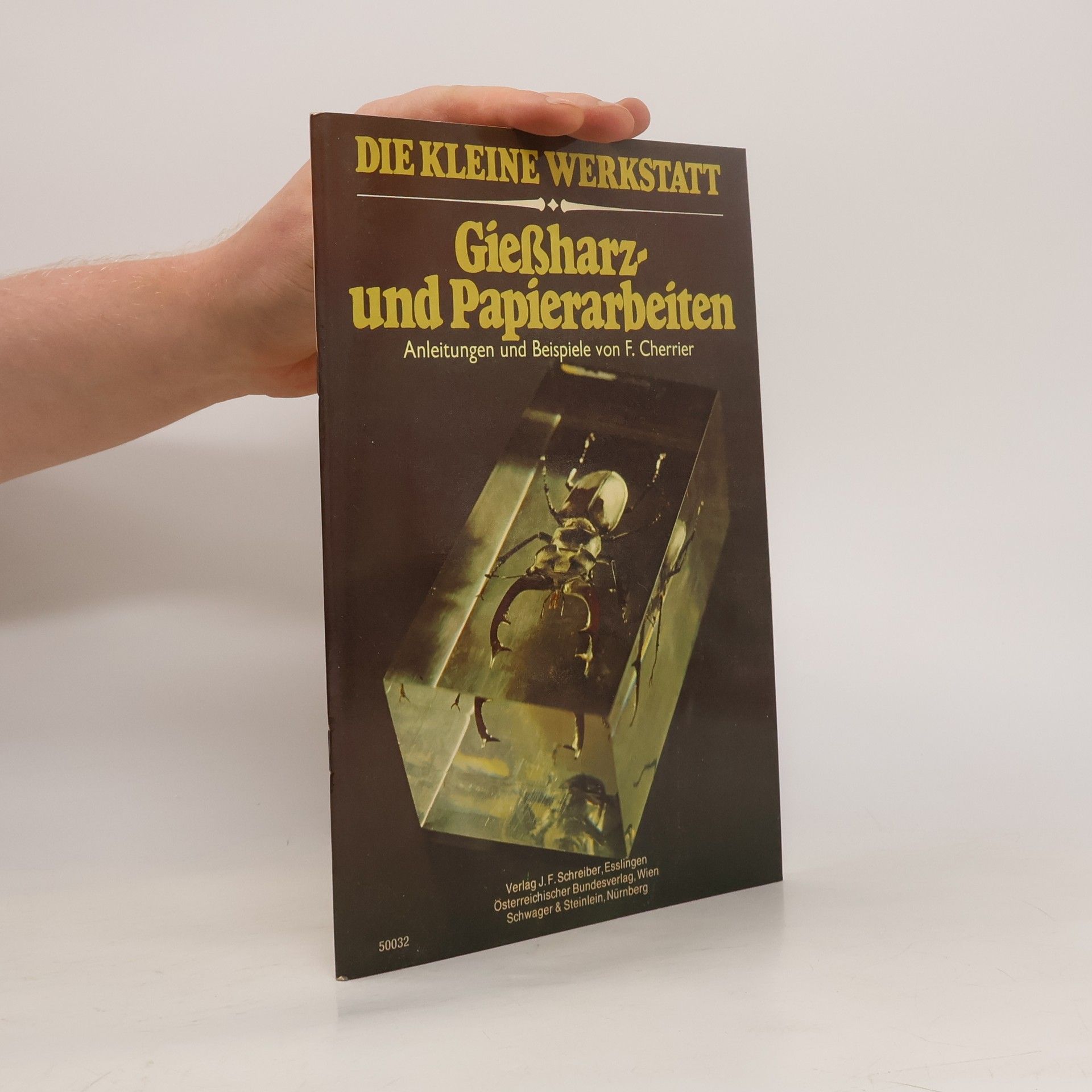 Franc ois Cherrier Giessharz- und Papierarbeiten