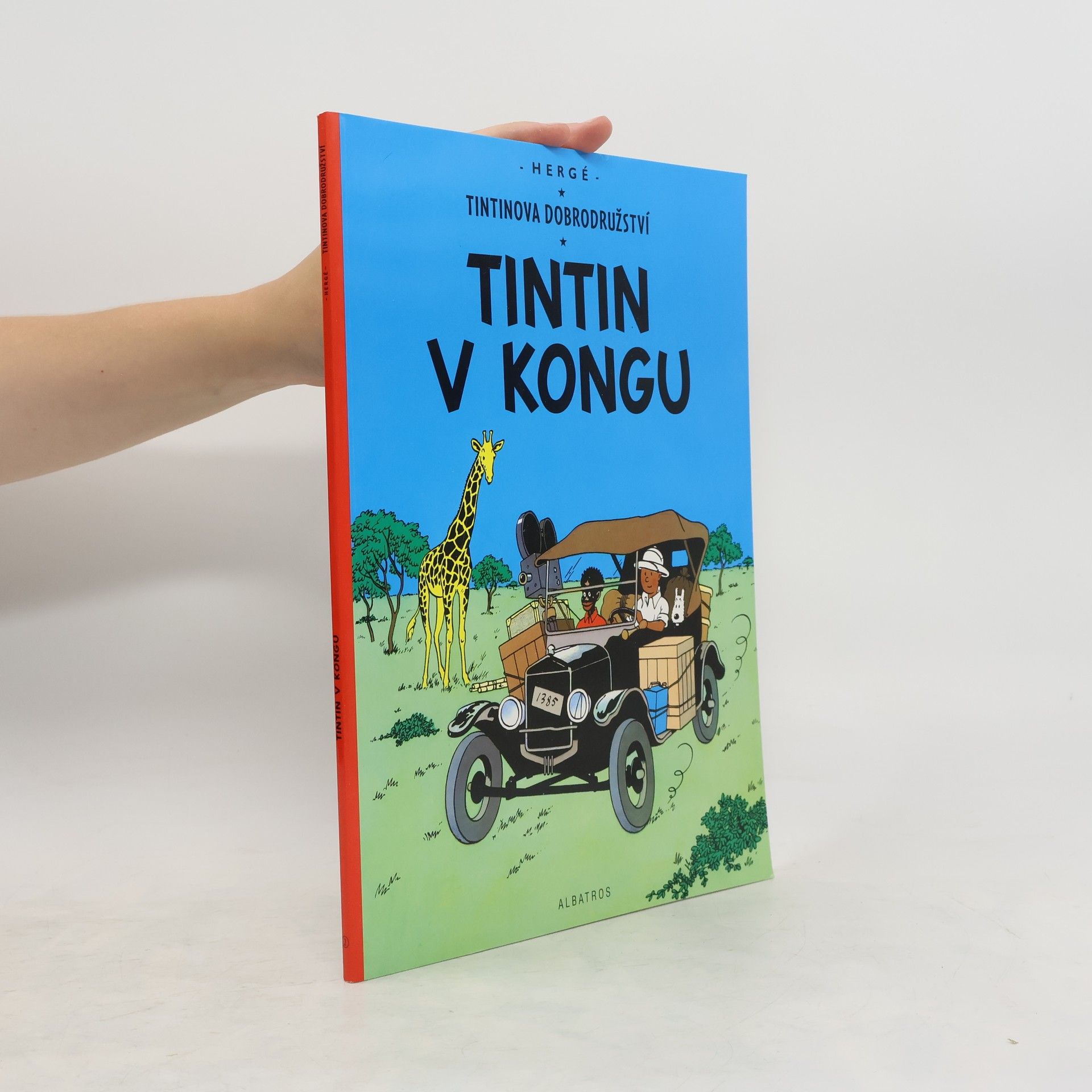 Hergé Tintin v Kongu