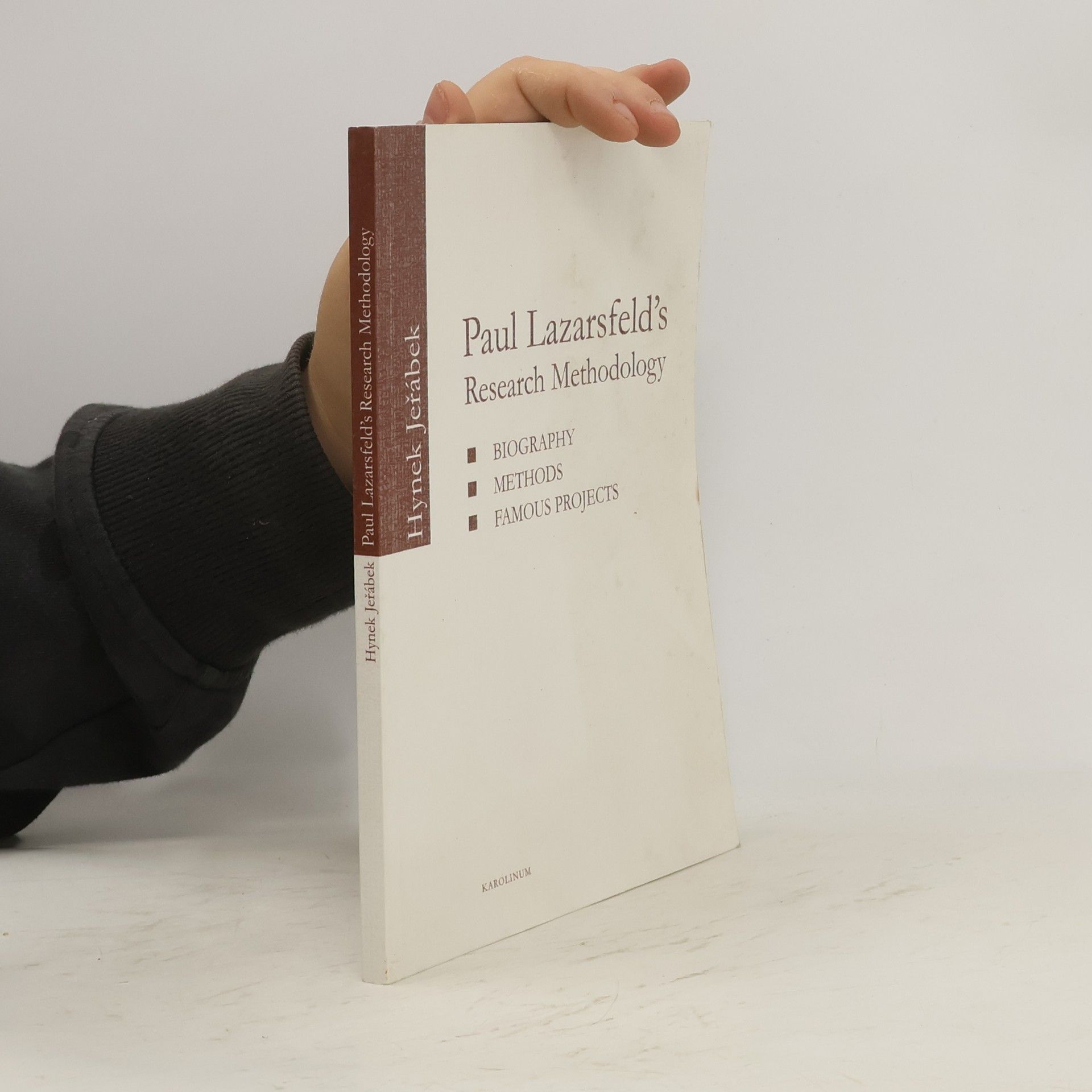 Hynek Jeřábek Paul Lazarsfeld's research methodology. Biography, methods, famous projects