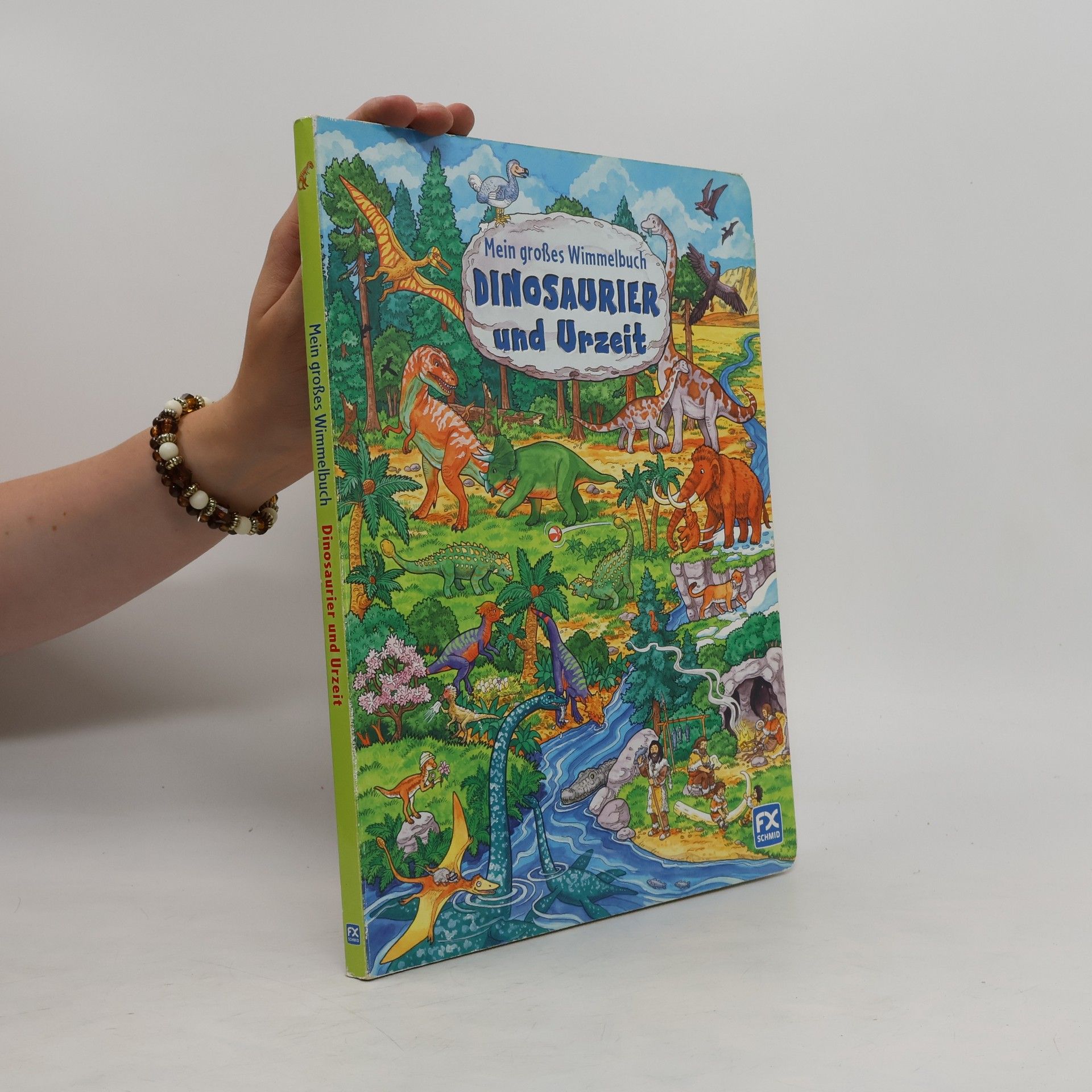 Caryad Mein großes Wimmelbuch - Dinosaurier und Urzeit