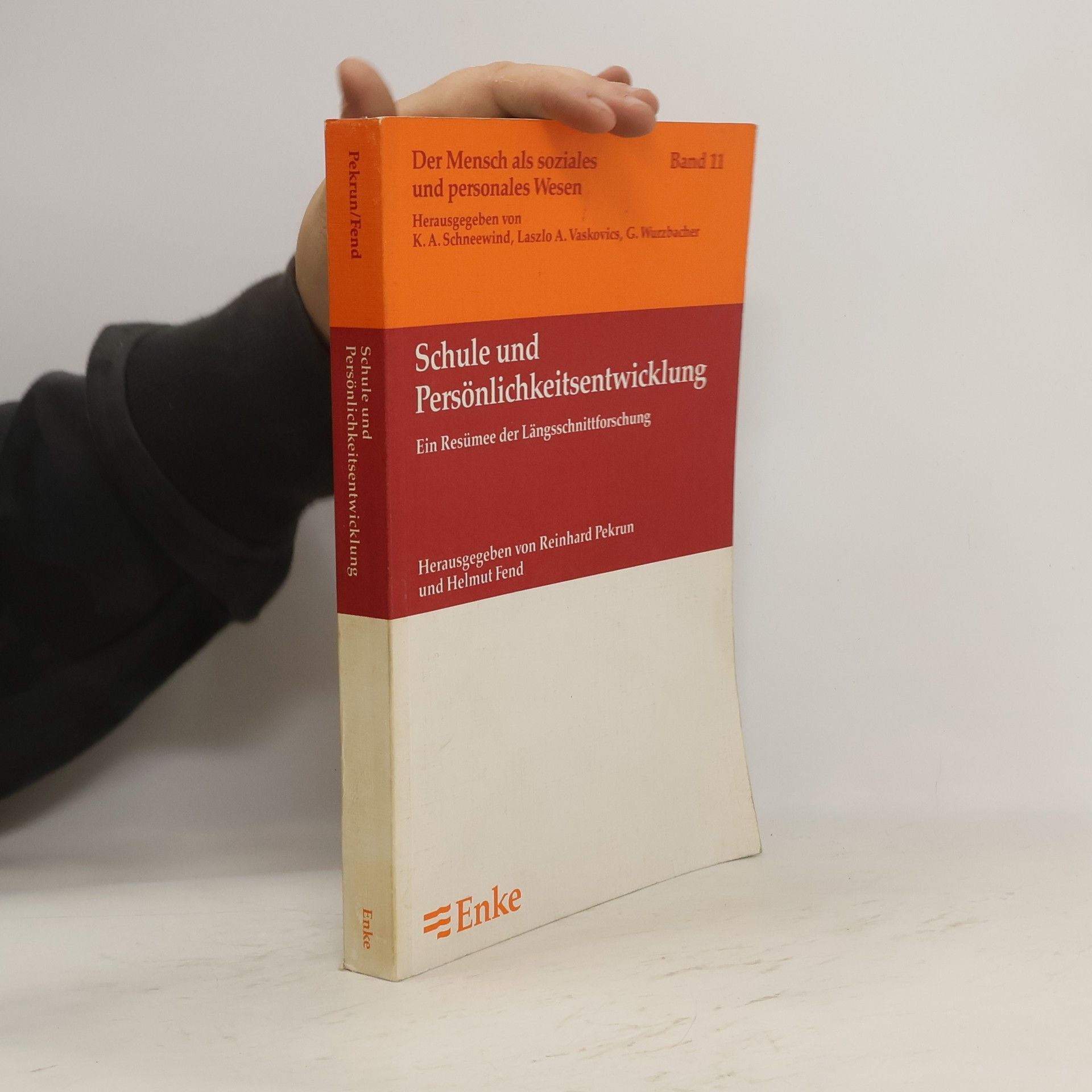 Reinhard Pekrun Schule und Persönlichkeitsentwicklung