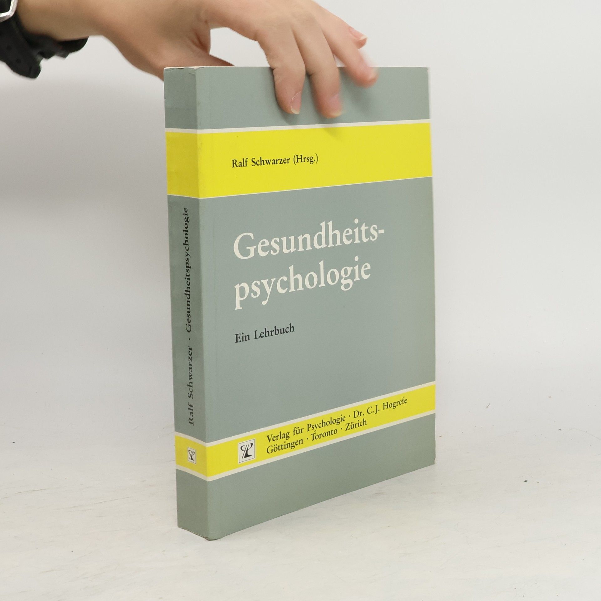 Ralf Schwarzer Gesundheitspsychologie
