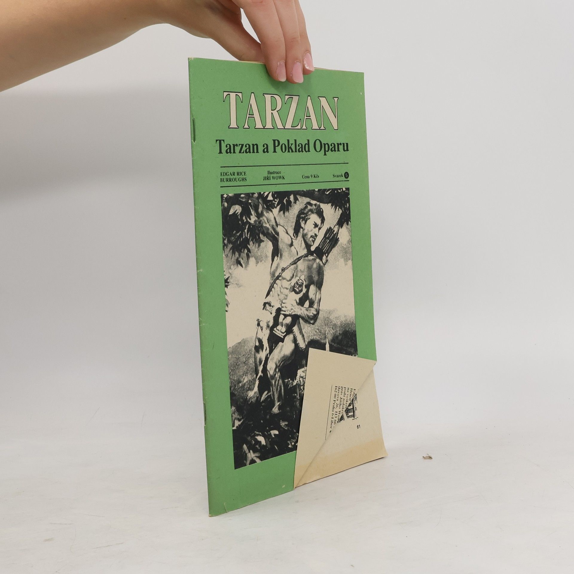 Edgar Rice Burroughs Tarzan a poklad Oparu