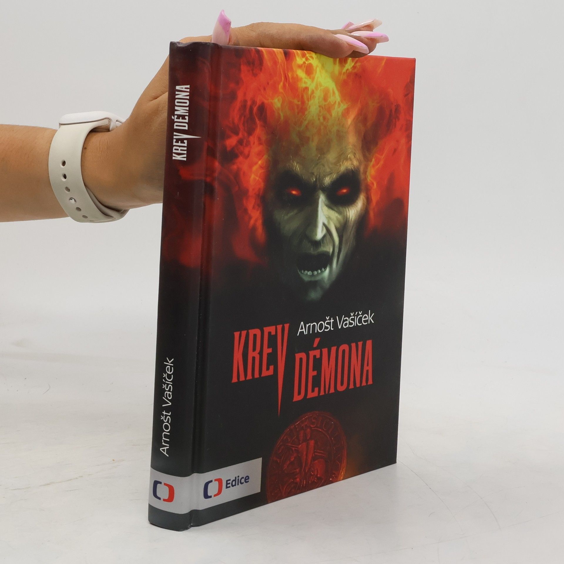Arnošt Vašíček Krev démona - Thriller s děsivým historickým tajemstvím