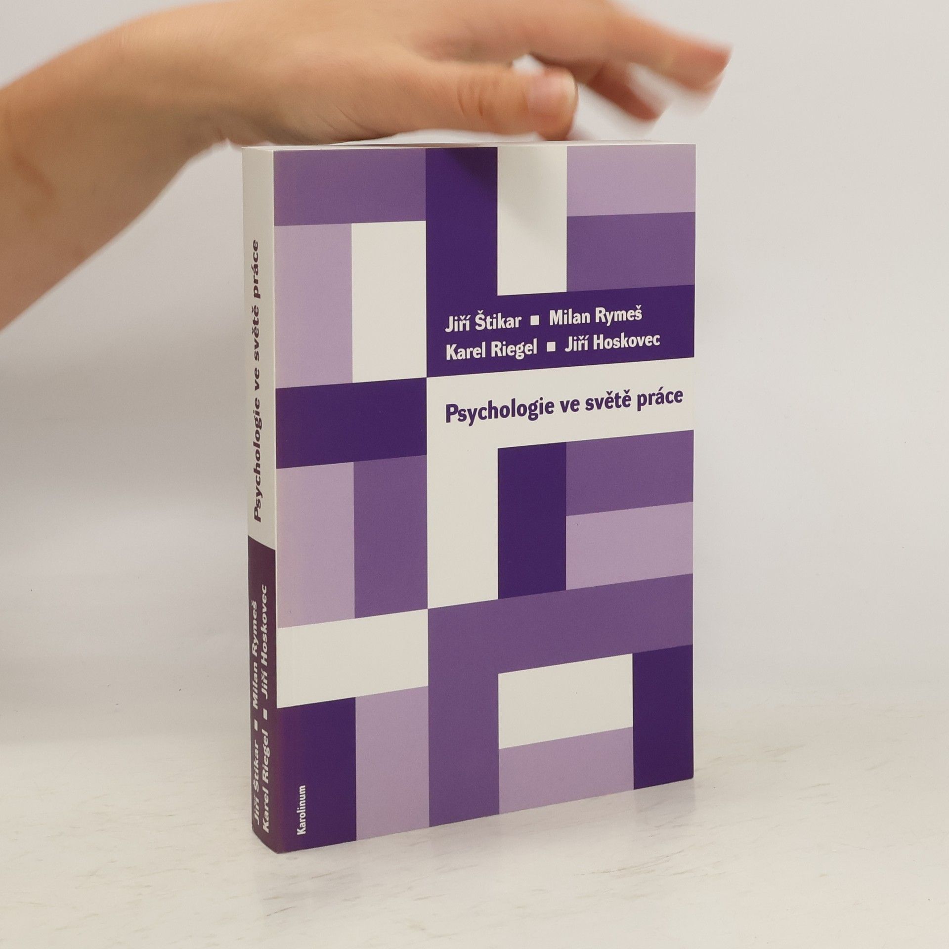 Jiří Štikar Psychologie ve světě práce