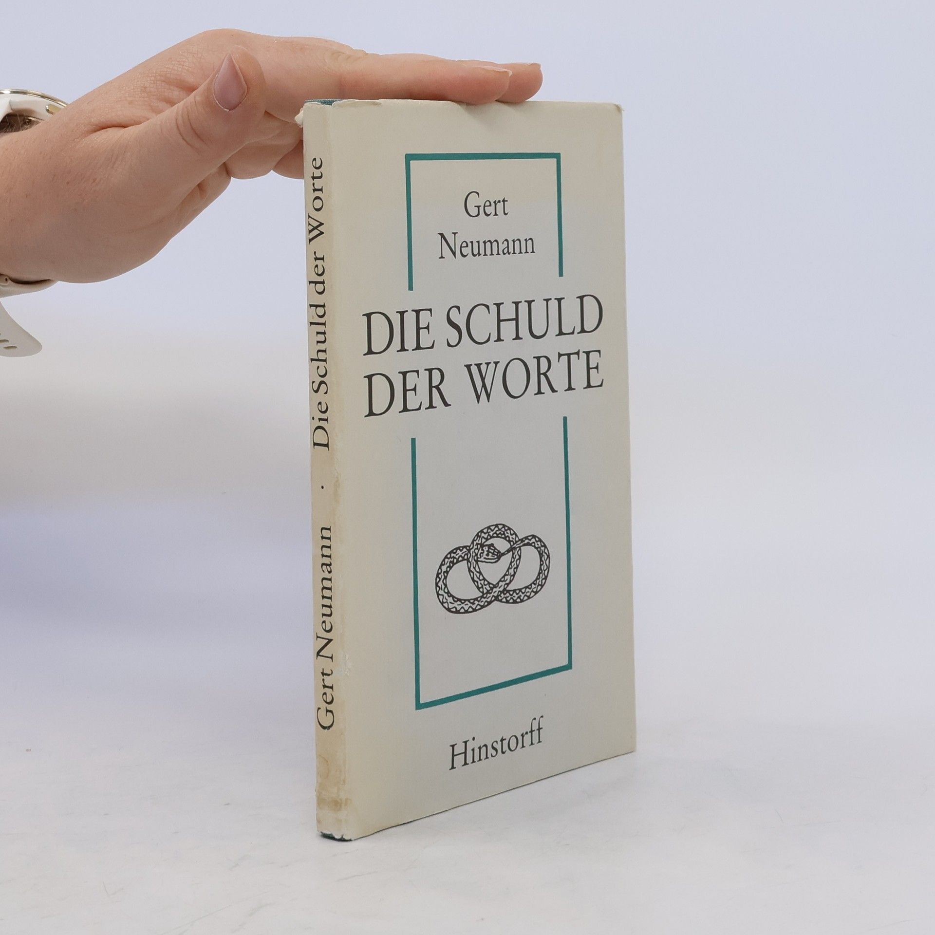 Gert Neumann Die Schuld der Worte