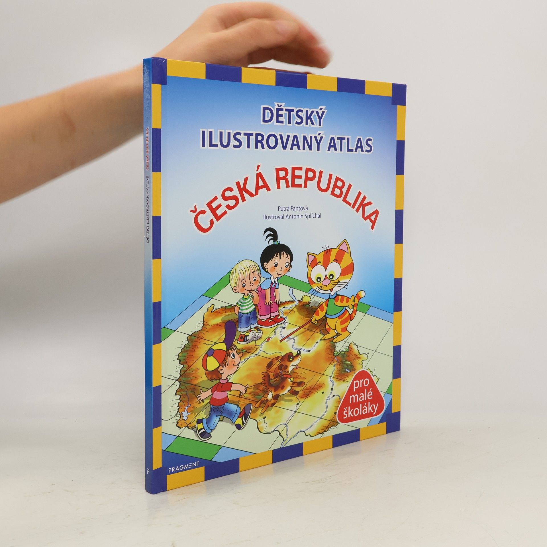 Pláničková Fantová Petra Dětský ilustrovaný atlas – Česká republika
