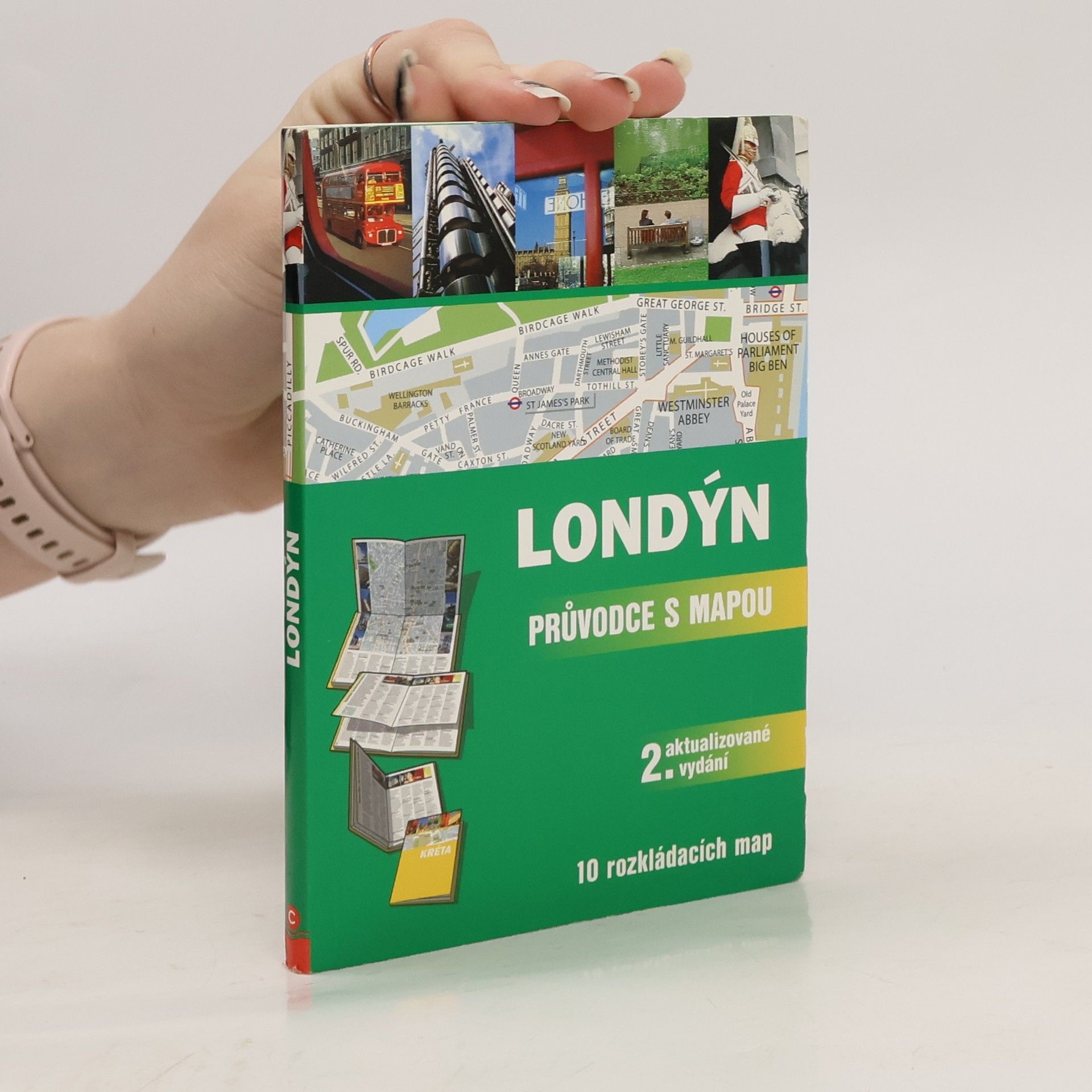 Anne-Lucie Grange Londýn: Průvodce s mapou