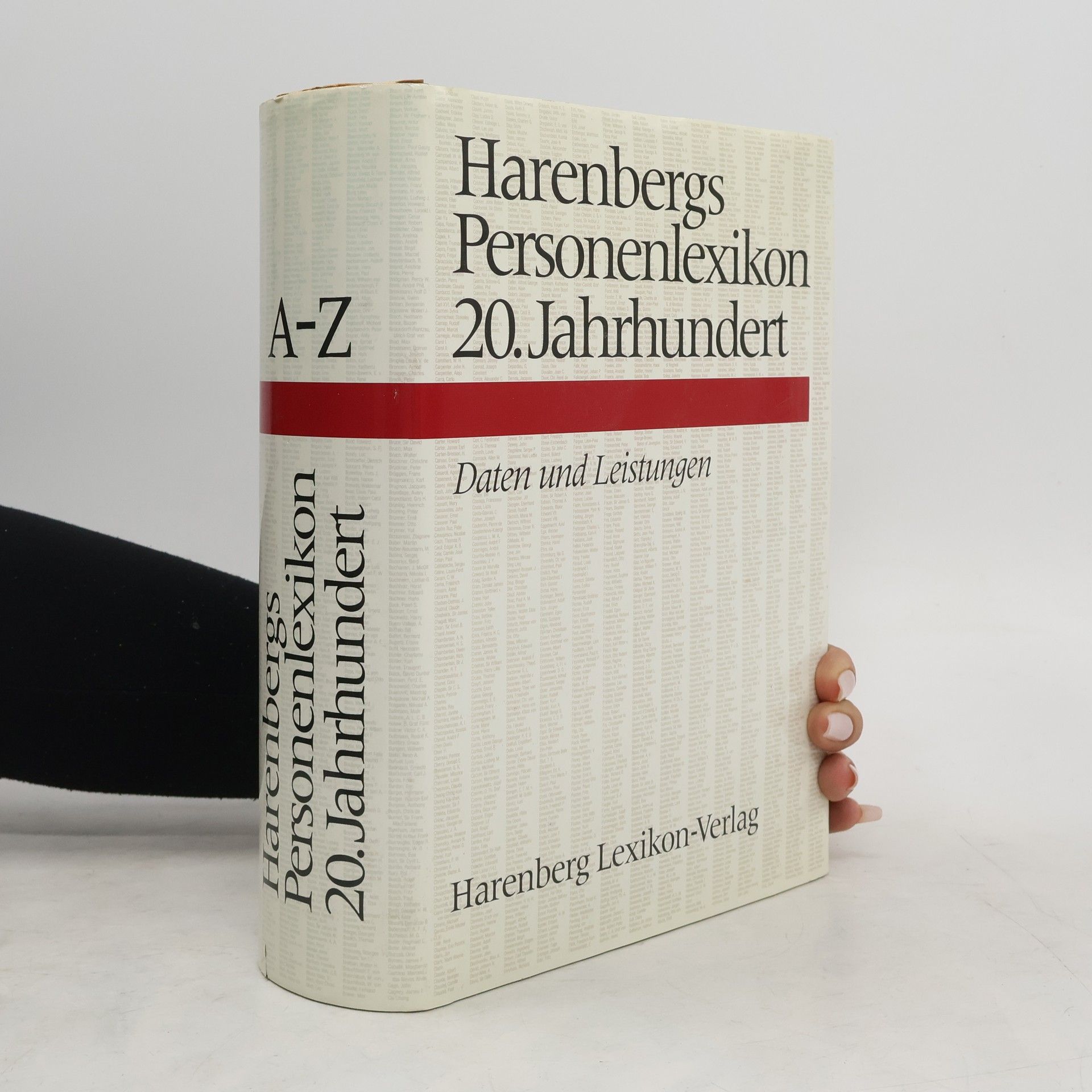 Werner Wahls Harenbergs Personenlexikon 20. Jahrhundert