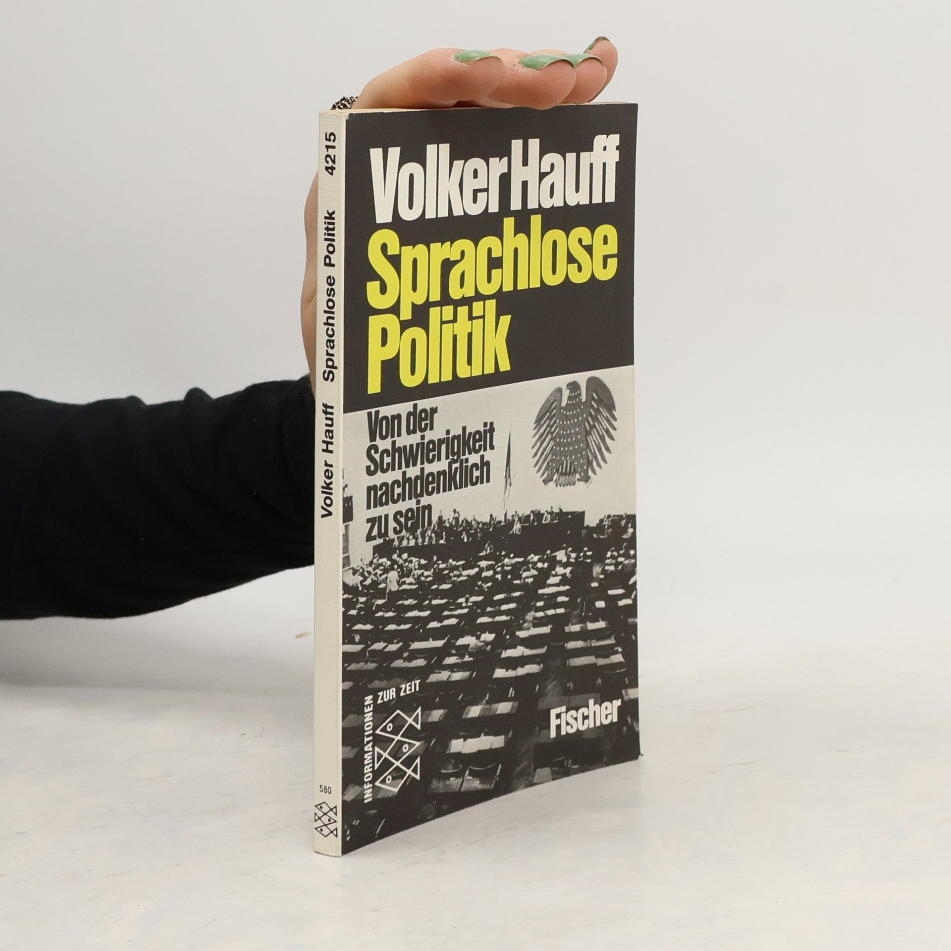 Volker Hauff Sprachlose Politik