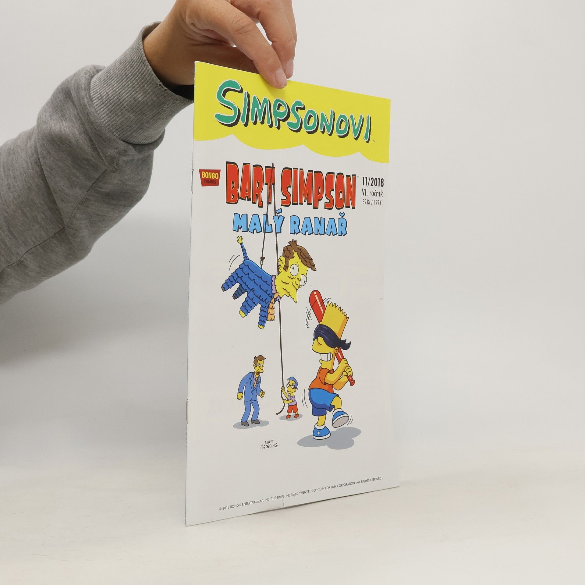 Autores varios Bart Simpson 11/2018: Malý ranař