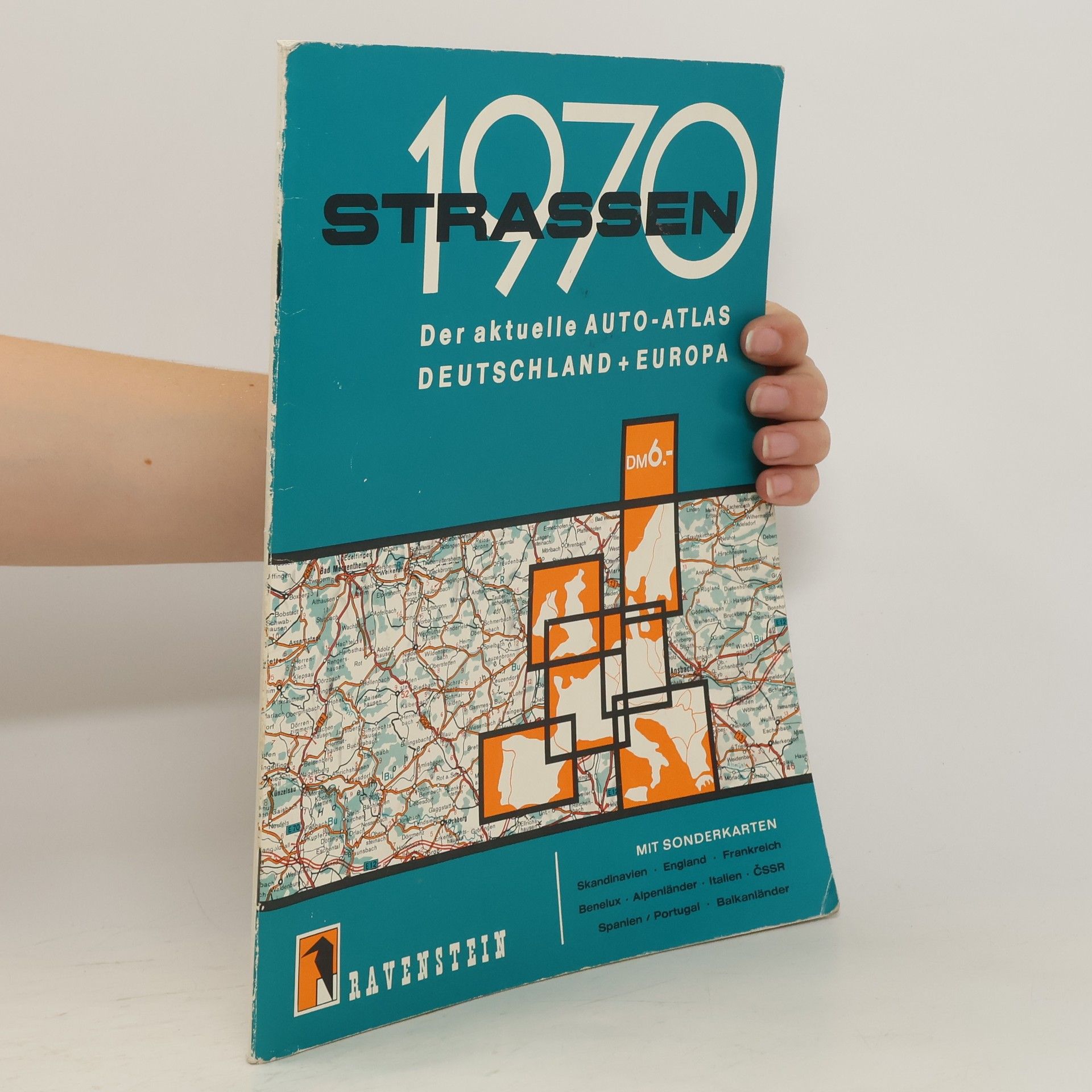 kolektiv Strassen 1970. Der aktuelle Auto-Atlas Deutschland + Europa
