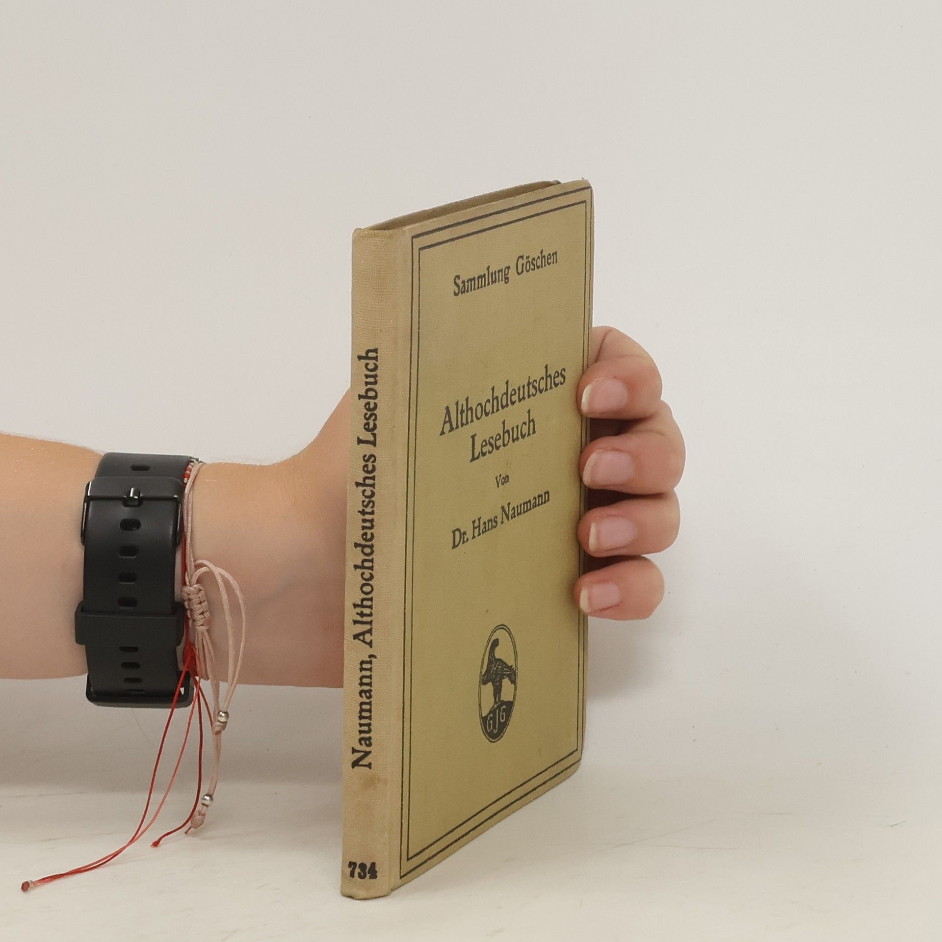Naumann Hans Althochdeutsches Lesebuch