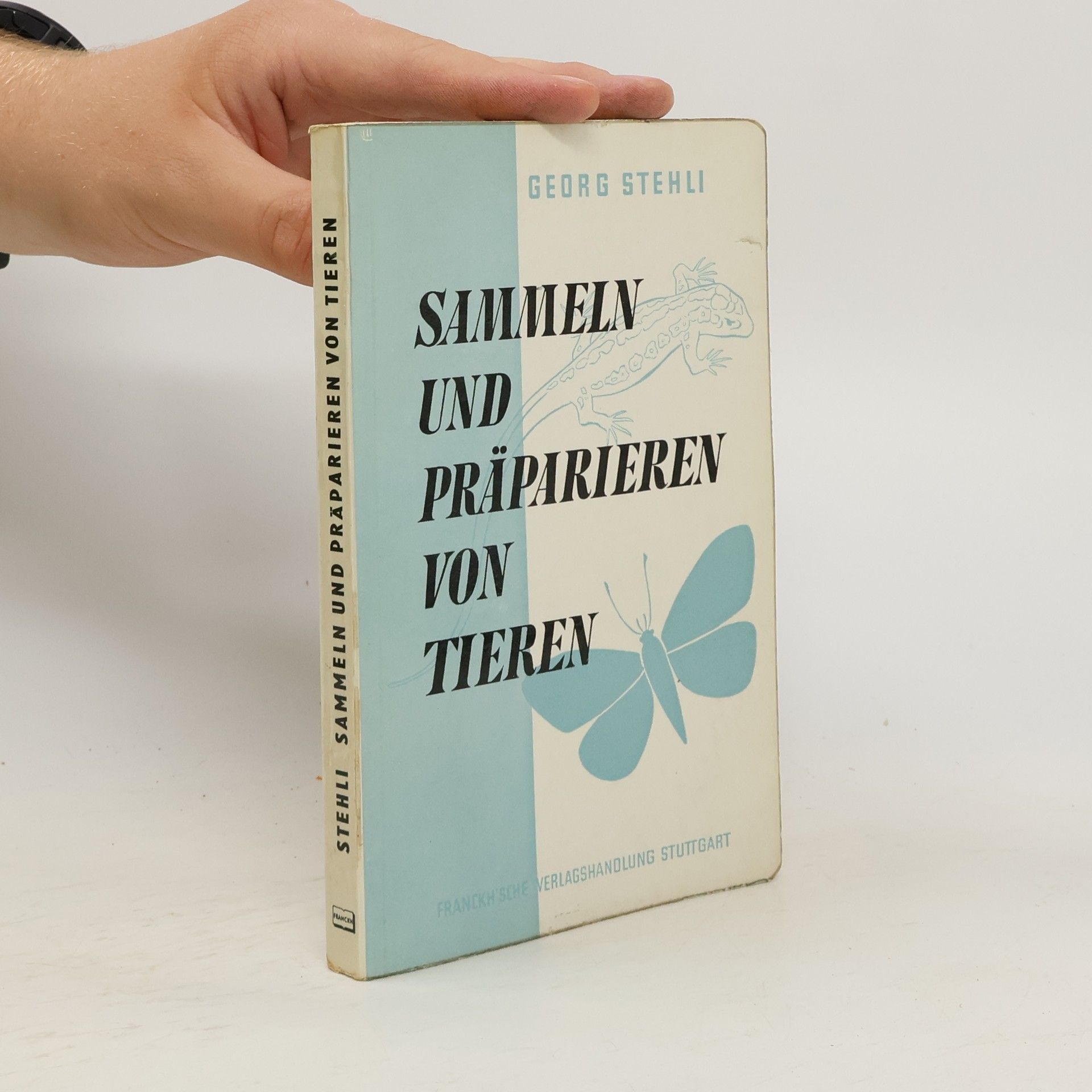 Georg Stehli Sammeln und Präparieren von Tieren