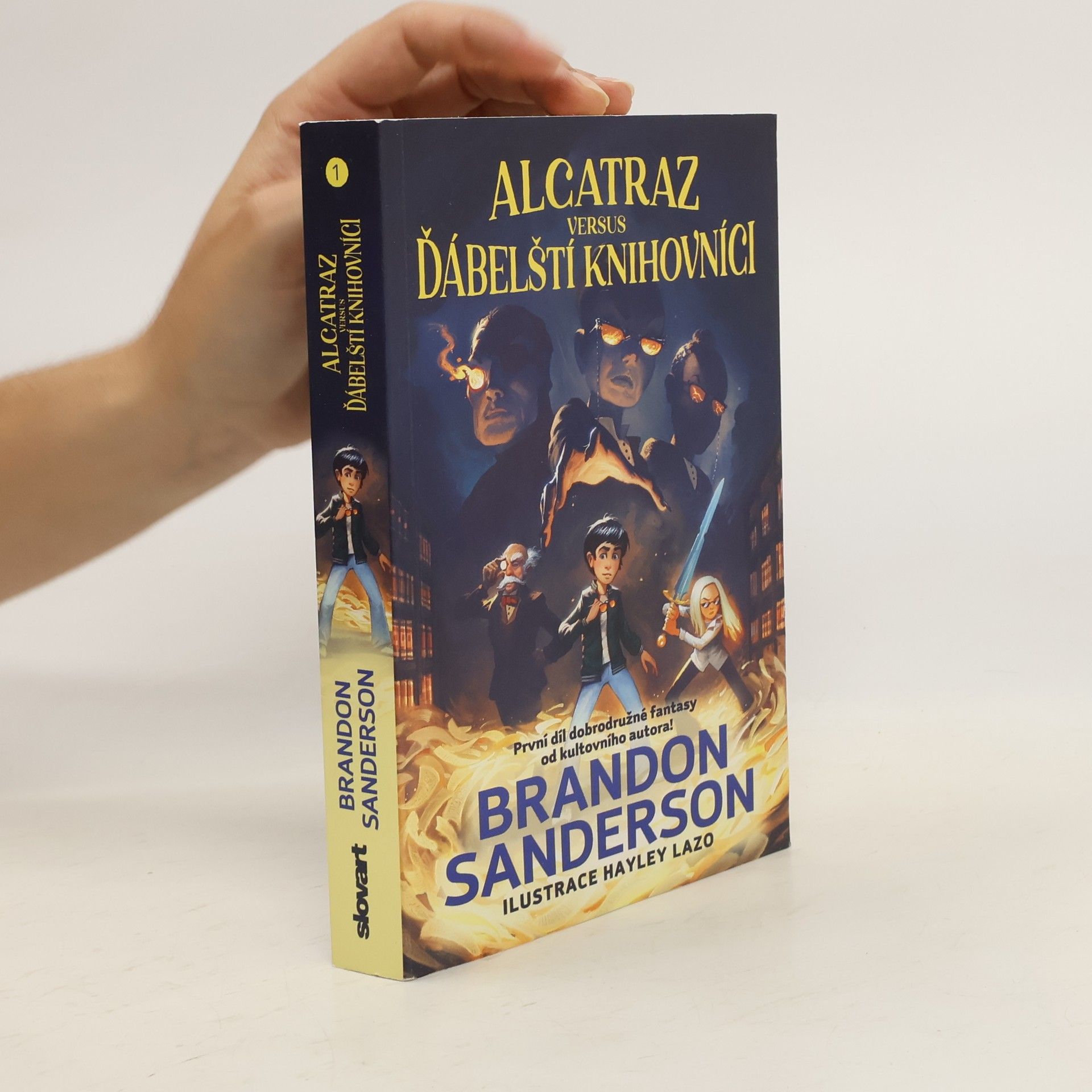 Brandon Sanderson Alcatraz versus ďábelští knihovníci