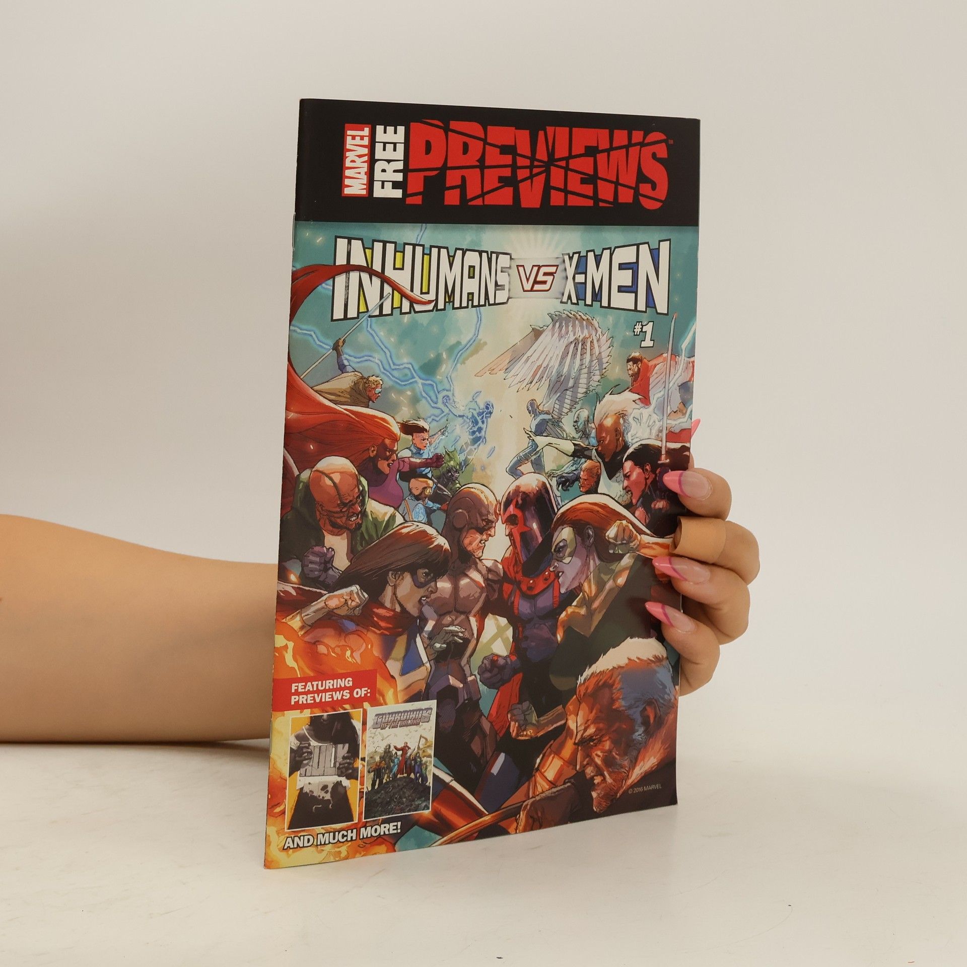 Jeff Lemire Inhumans vs X-Men 1