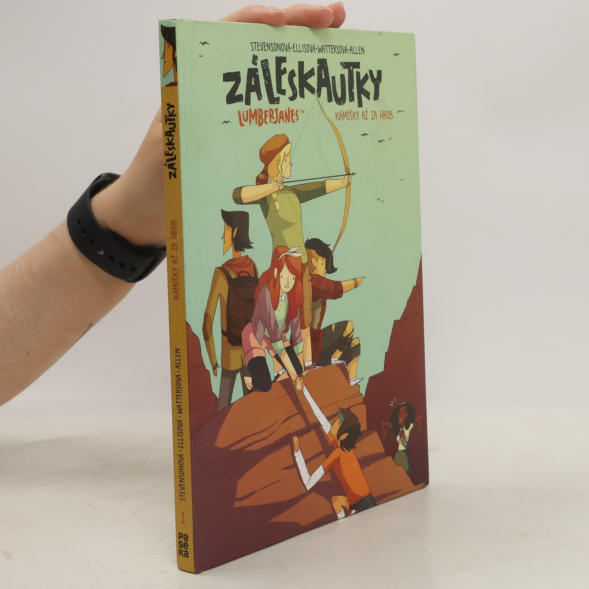 Noelle Stevenson Záleskautky. Lumberjanes. Kámošky až za hrob