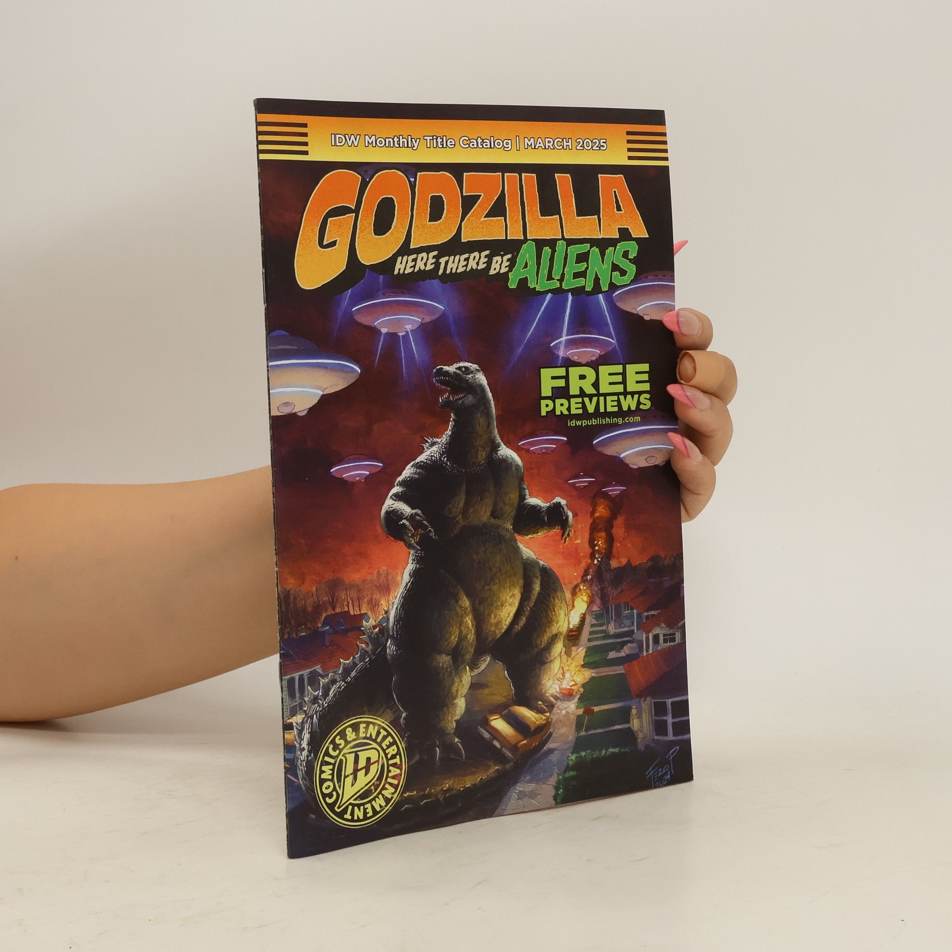 Frank Tieri Godzilla: Here There Be Aliens. Free Previews