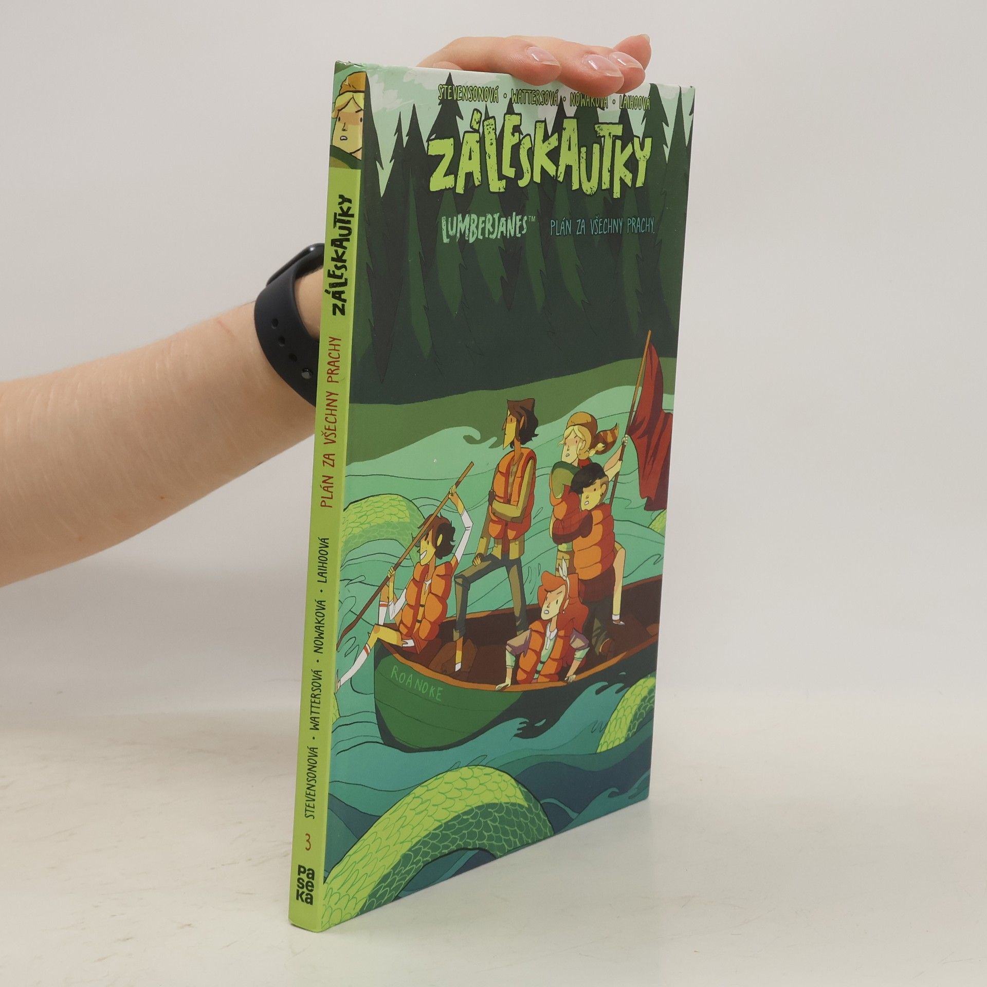 N.D. Stevenson Záleskautky. Lumberjanes. Plán za všechny prachy