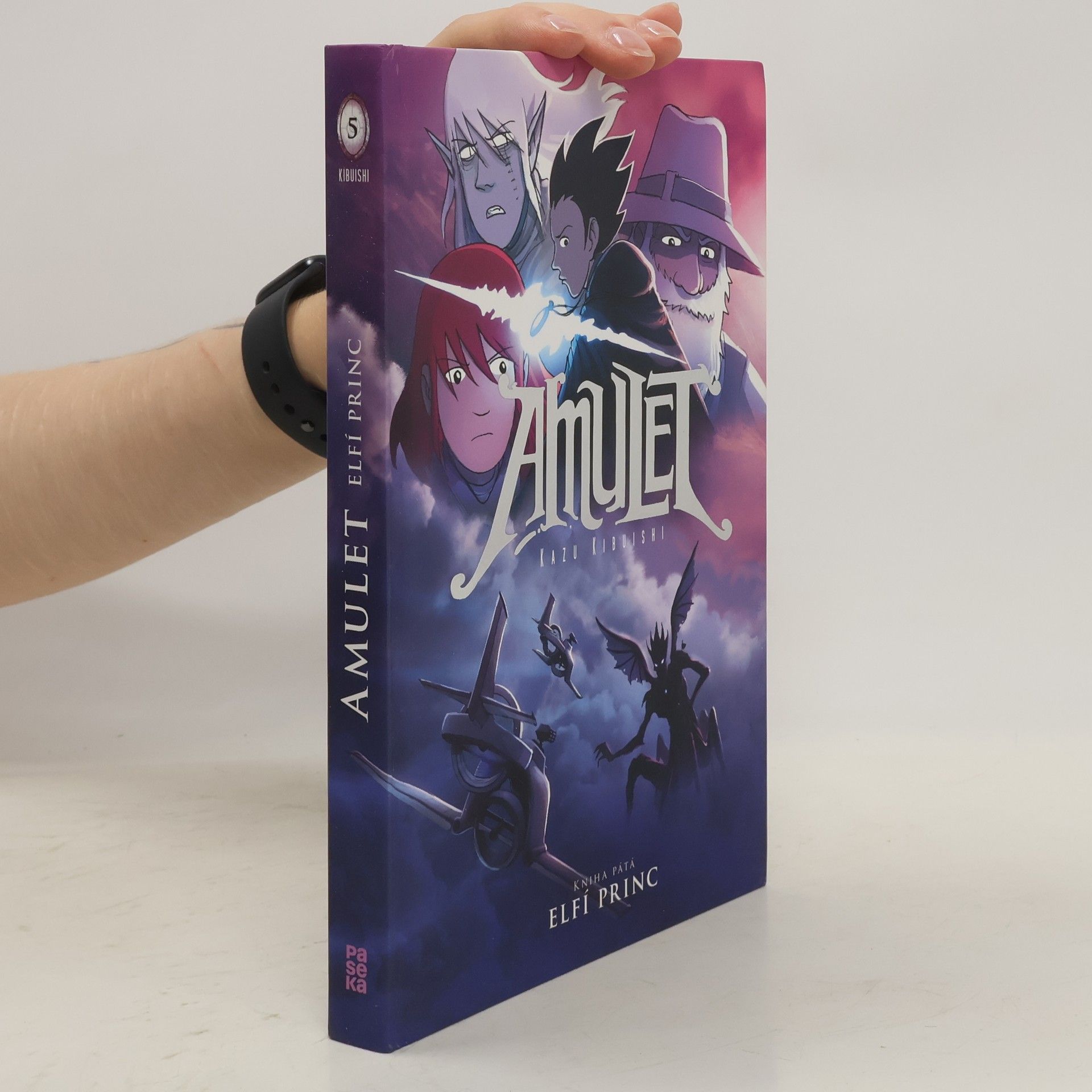 Kazu Kibuishi Elfí princ. Amulet 5