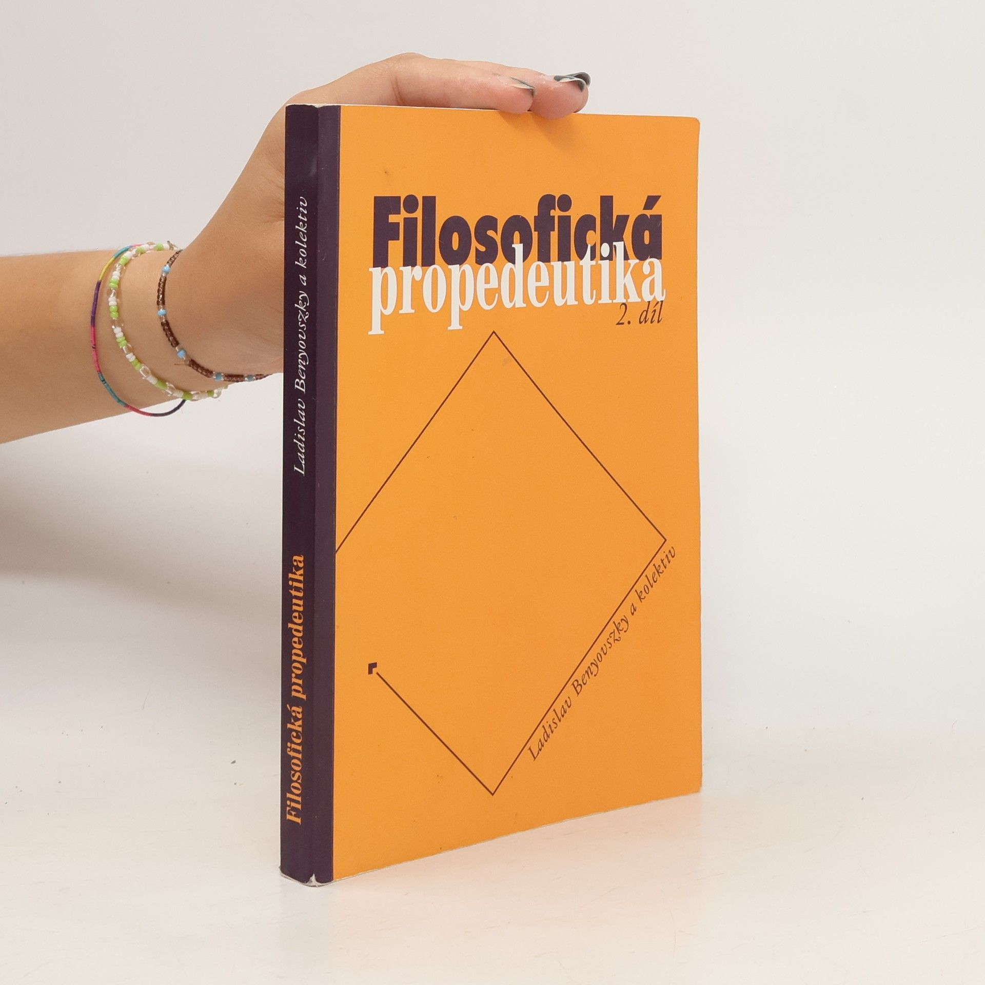 Ladislav Benyovszky Filosofická propedeutika, 2. díl