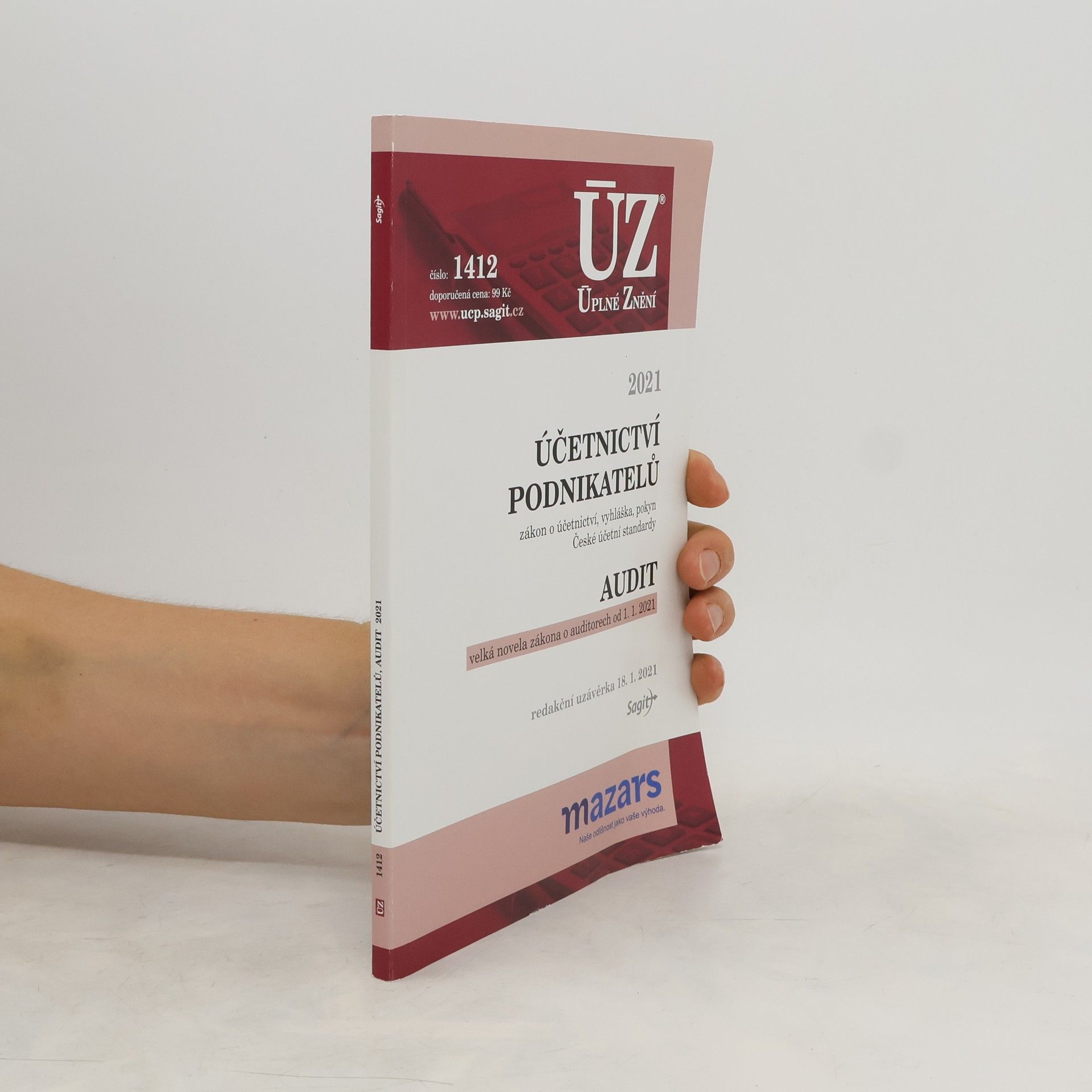 Autorenkollektiv ÚZ 1412. Účetnictví podnikatelů