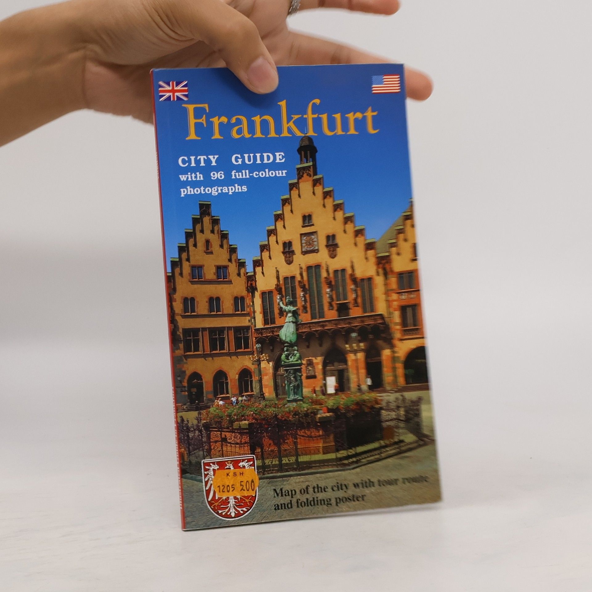 Wolfgang Kootz Frankfurt city guide with 101 full-colour photographs