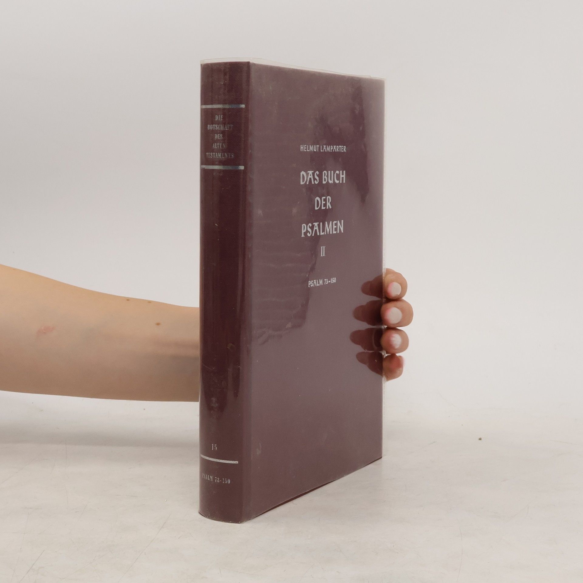 Helmut Lamparter Das Buch der Psalmen