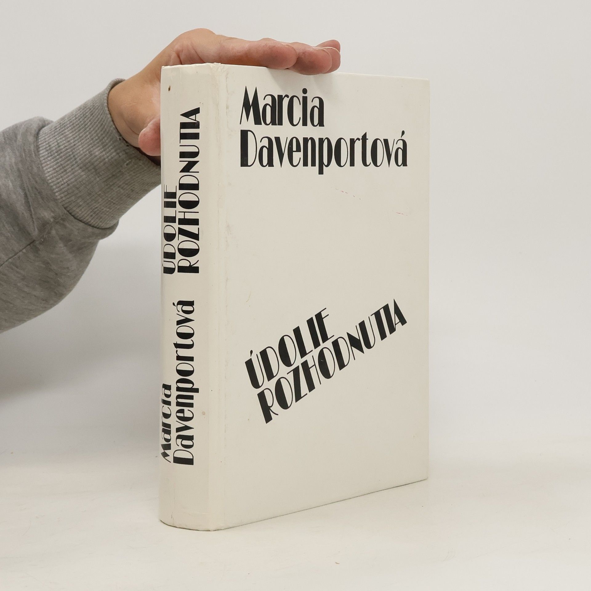 Marcia Davenport Údolie rozhodnutia