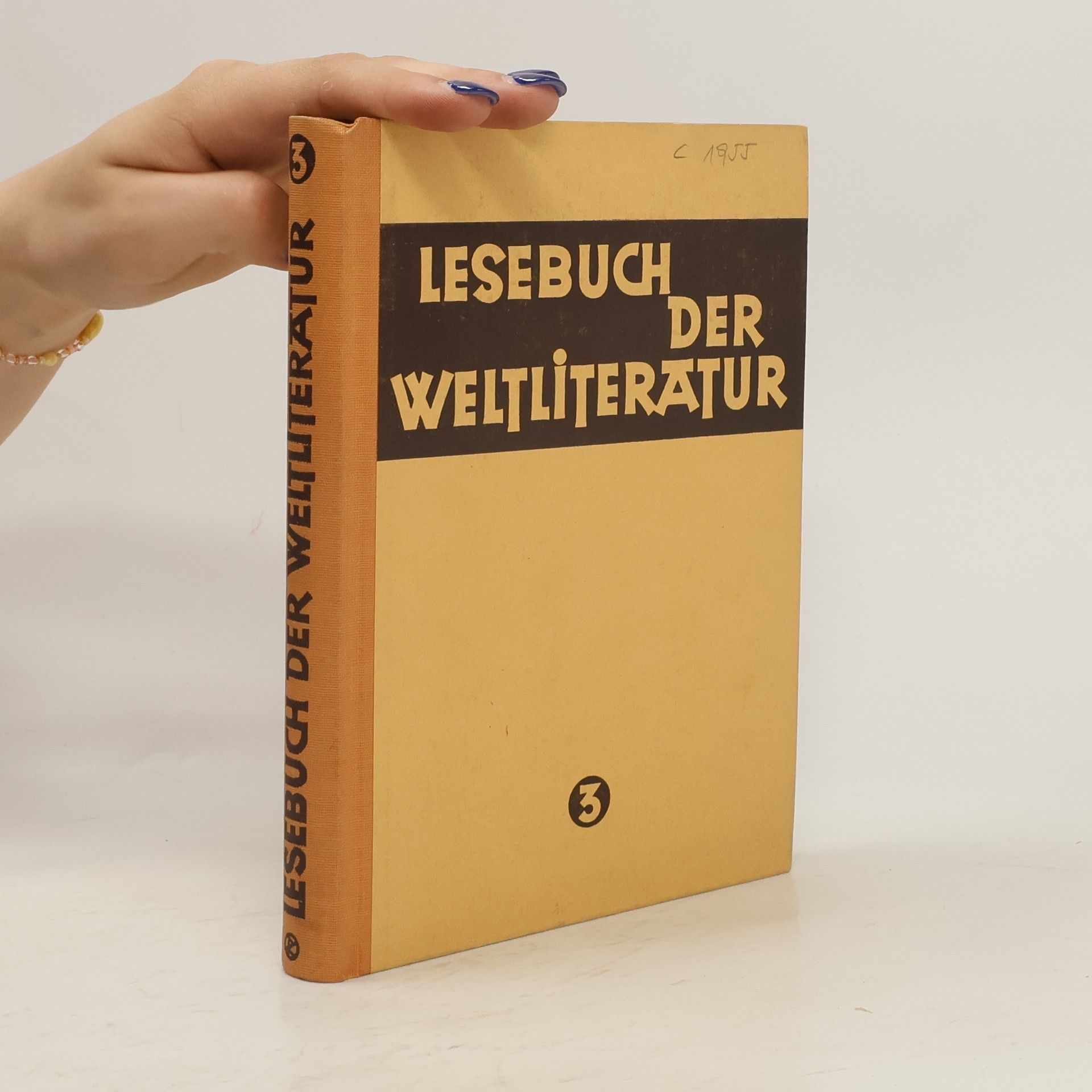 Autorenkollektiv Lesebuch der Weltliteratur 3