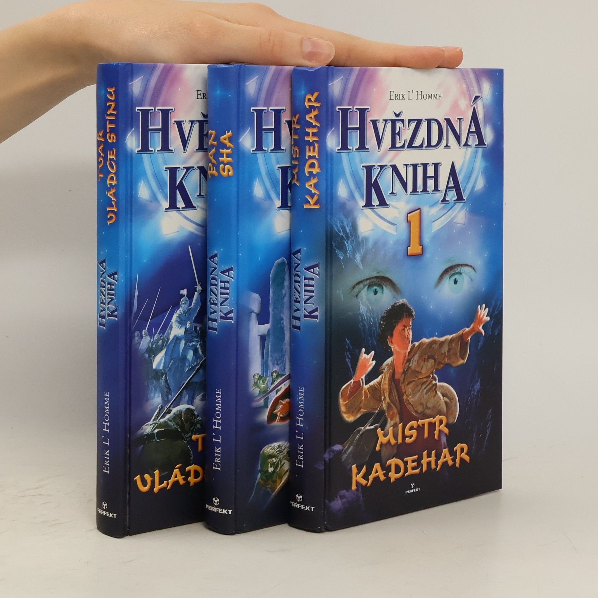 Erik L. Homme Hvězdná kniha 1-3