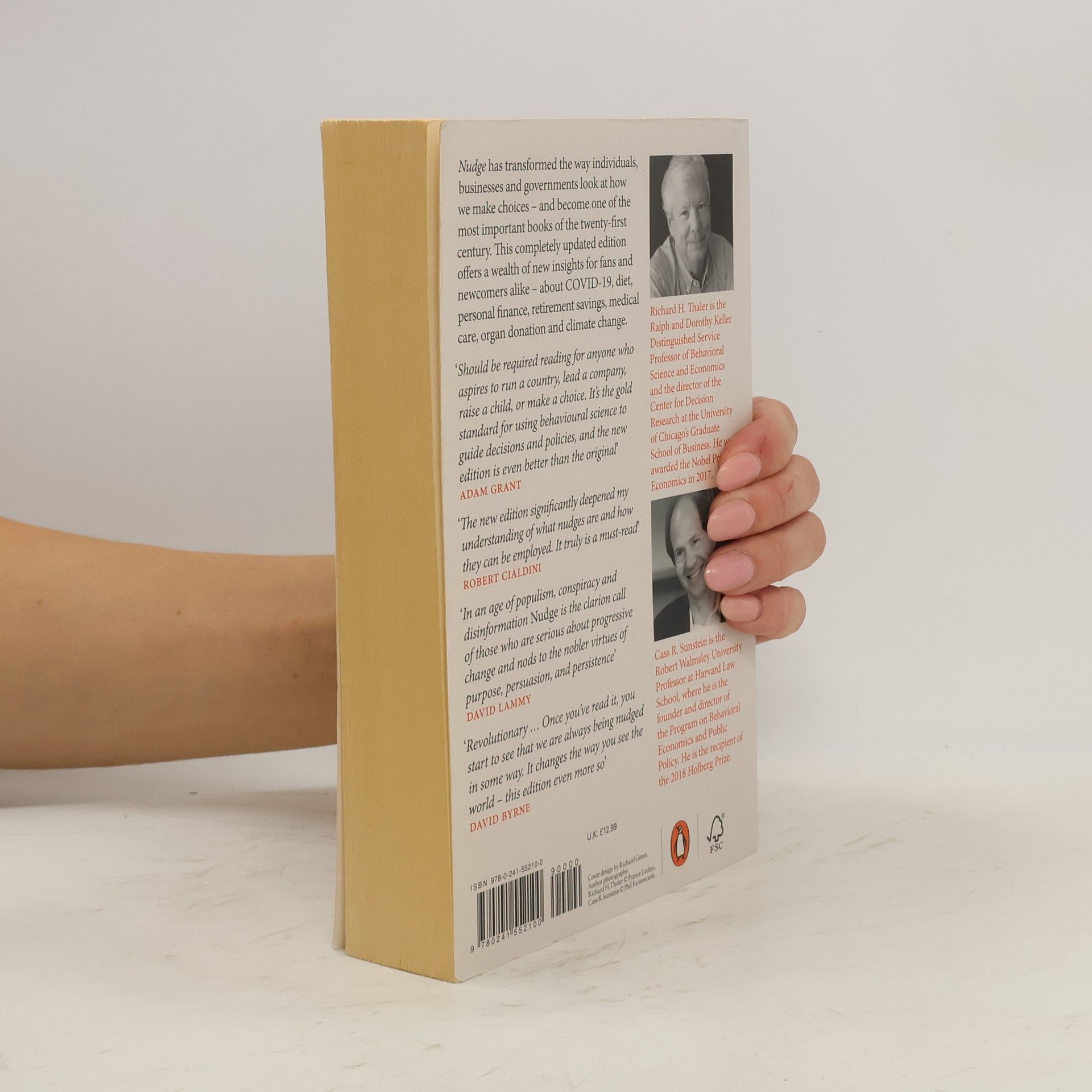 Richard Thaler Nudge: The Final Edition