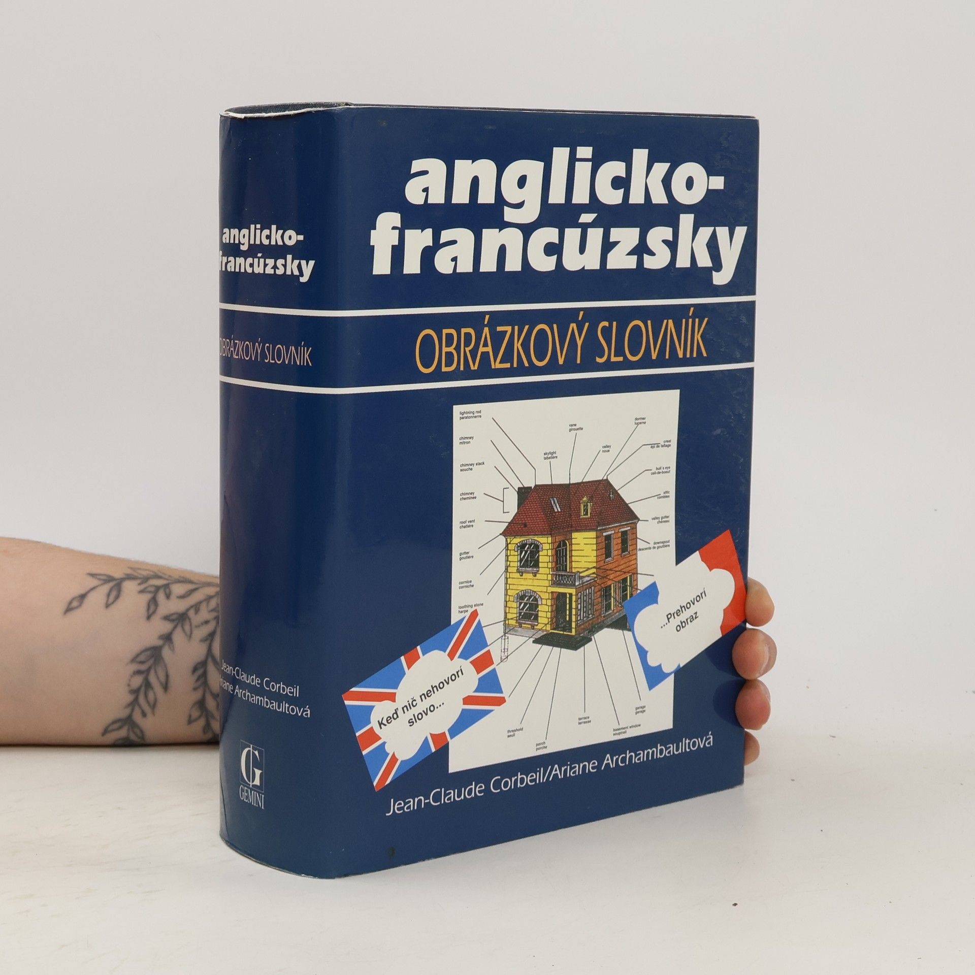 Ariane Archambault Anglicko-francúzsky obrázkový slovník