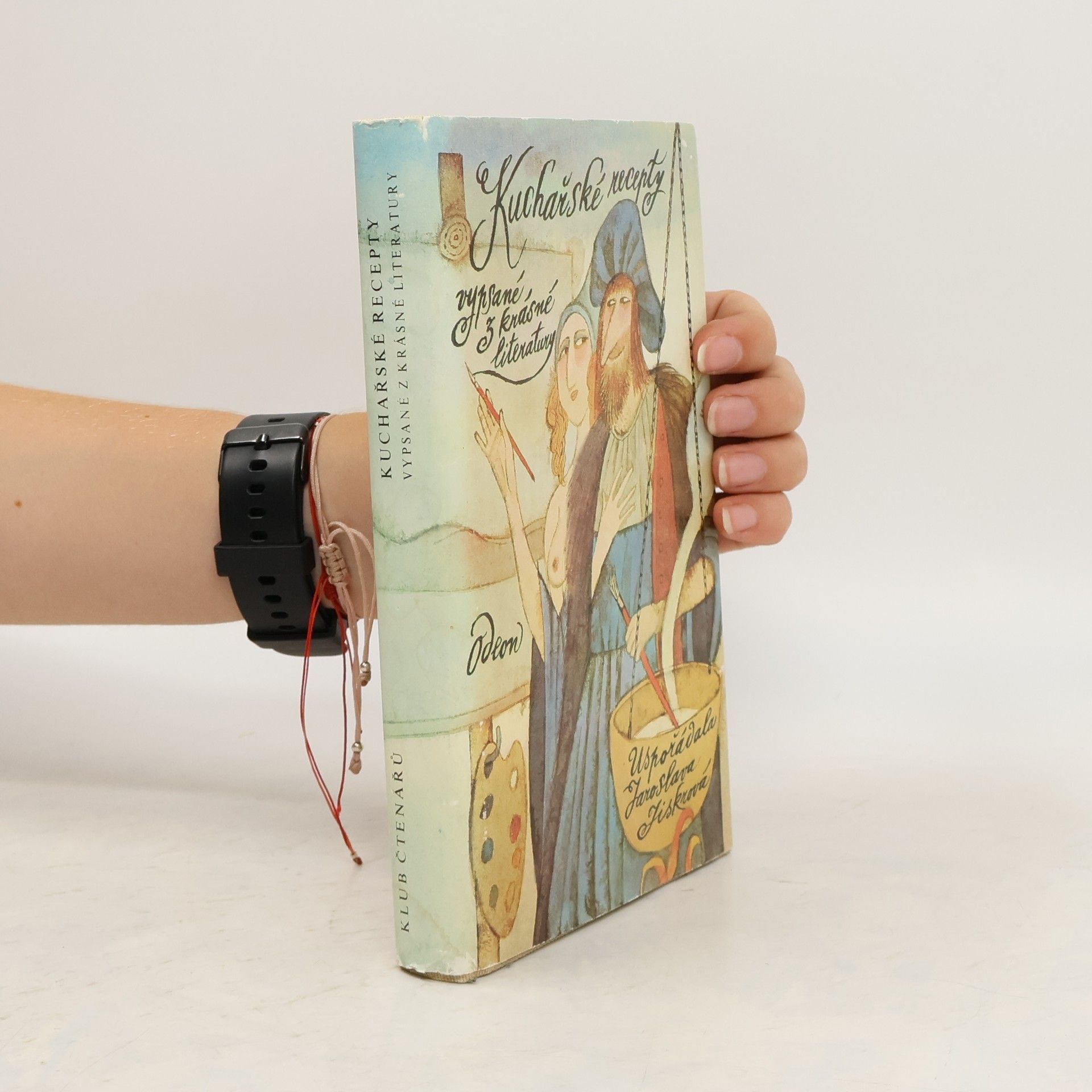 Jaroslava Jiskrová Kuchařské recepty vypsané z krásné literatury
