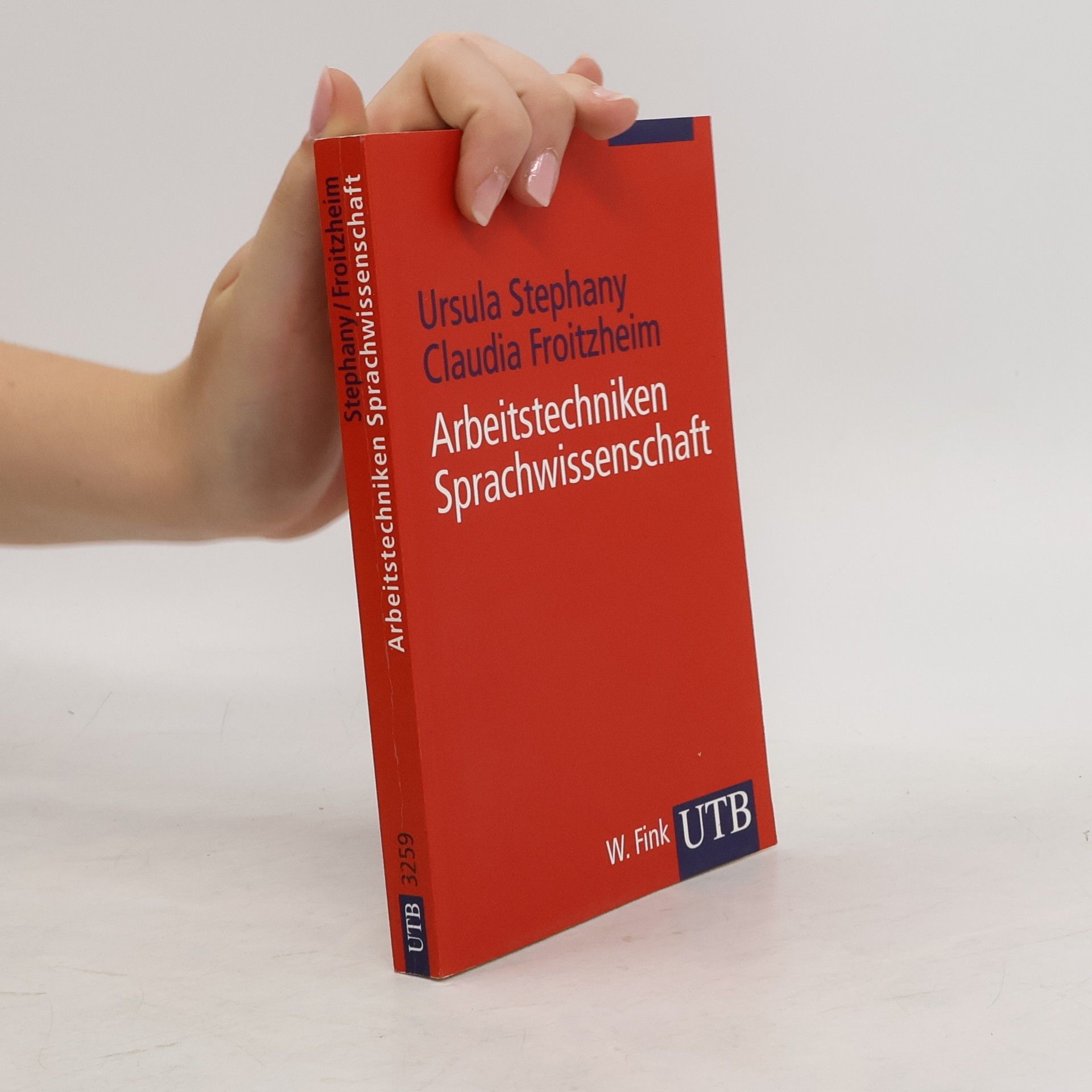 Ursula Stephany Arbeitstechniken Sprachwissenschaft