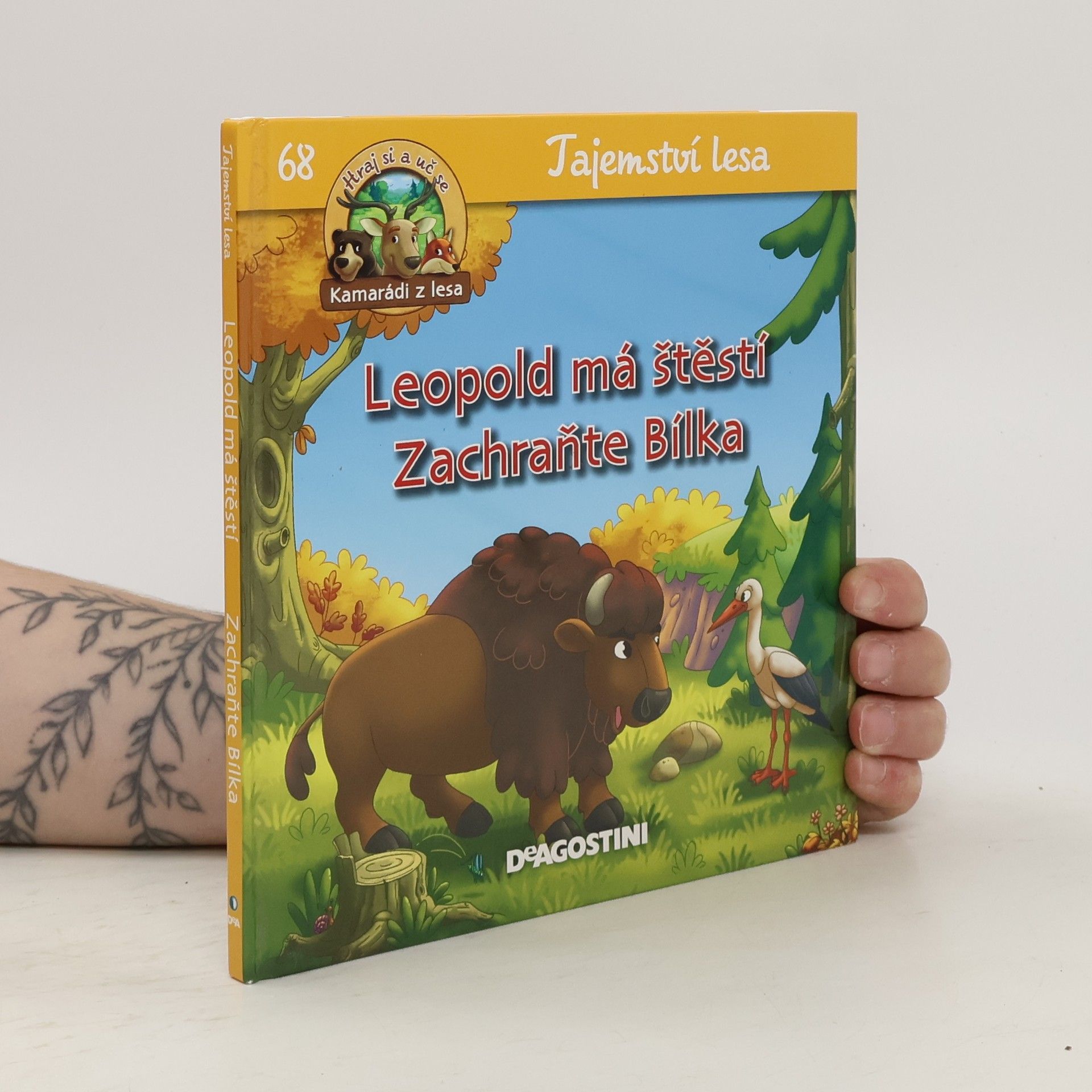 kolektiv Tajemství lesa 68. Leopold má štěstí, Zachraňte Bílka