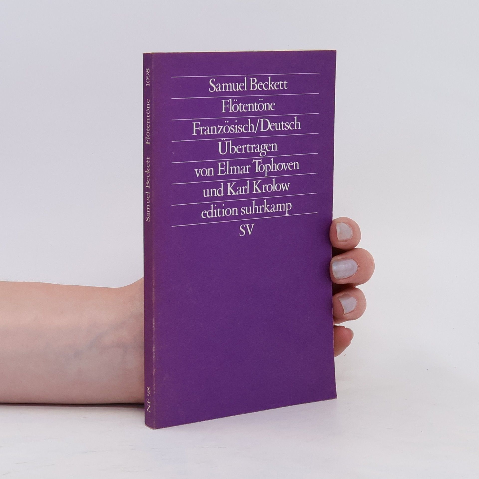 Samuel Beckett Flötentöne. Französ.-Dtsch.