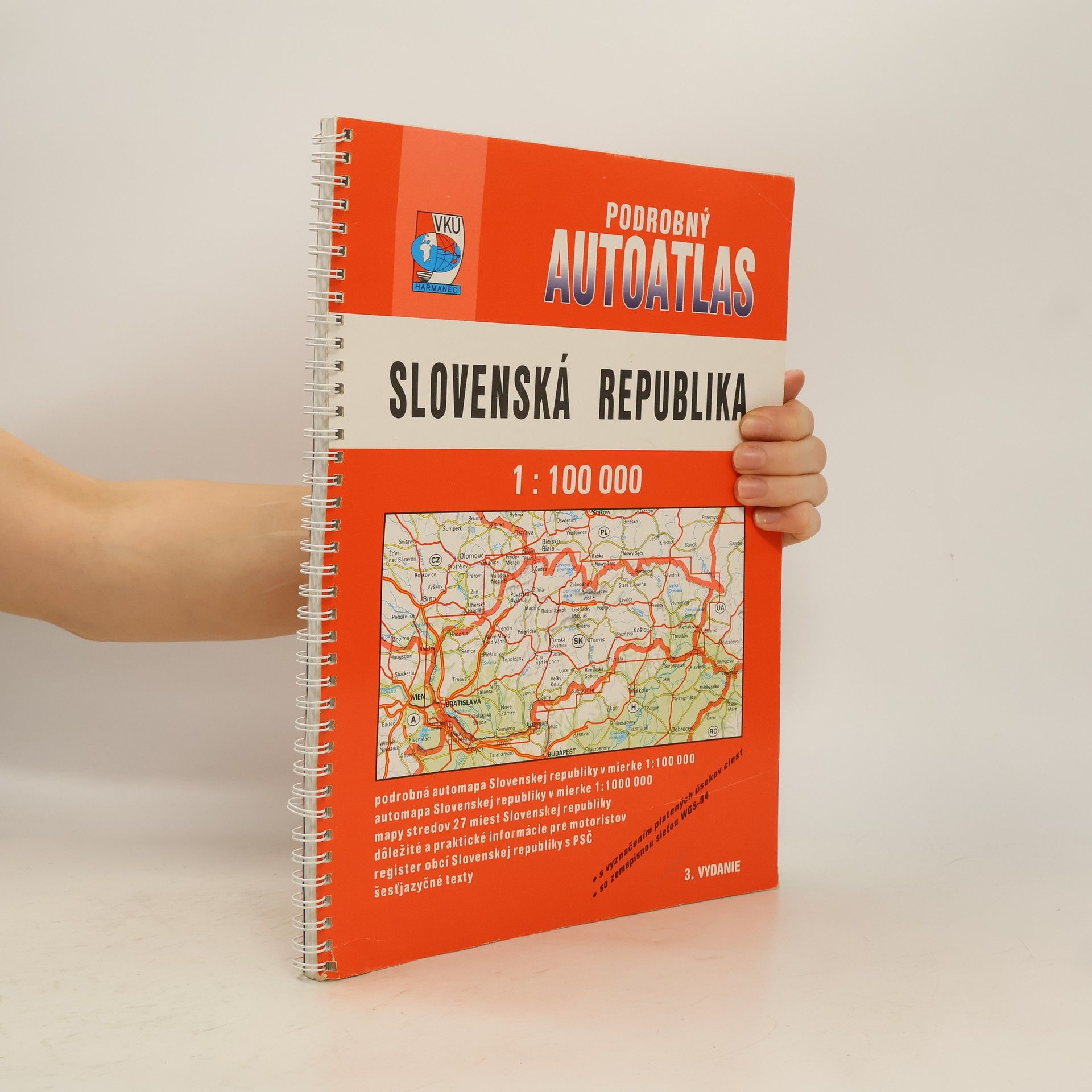 Autorenkollektiv Podrobný autoatlas. Slovenská republika