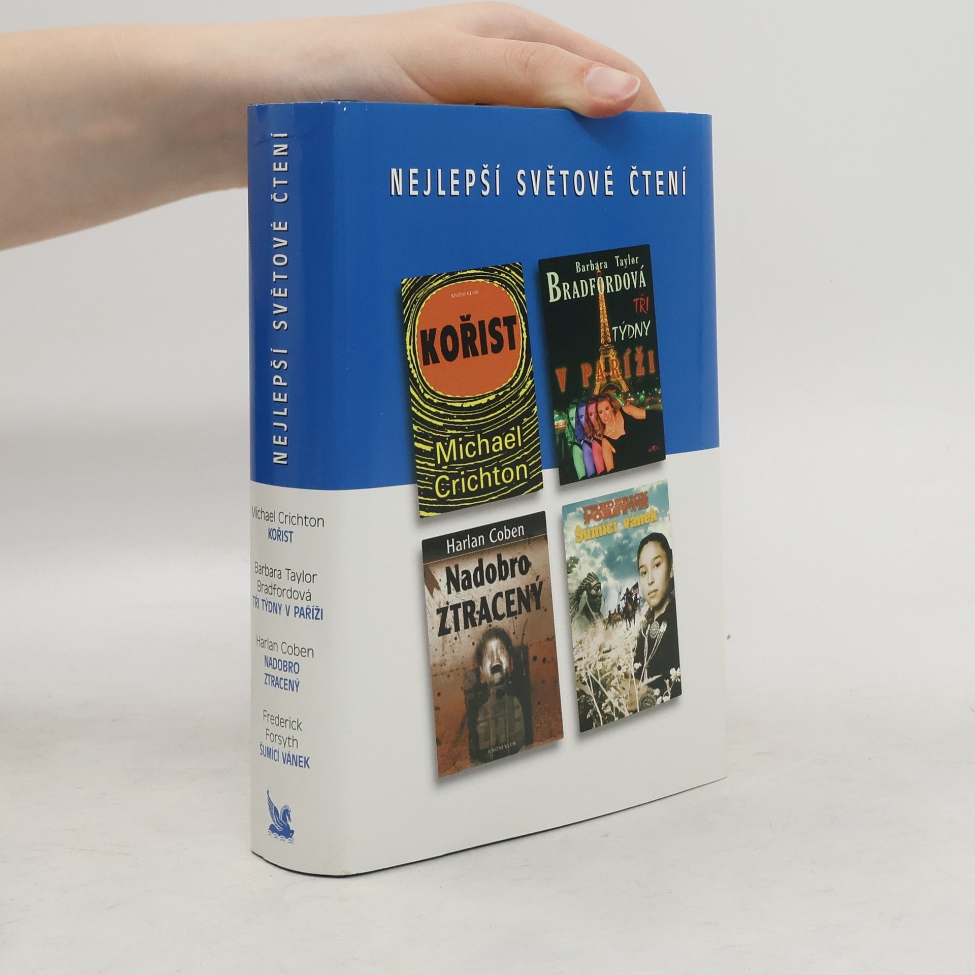 Michael Crichton Nejlepší světové čtení: Kořist; Tři týdny v Paříži; Nadobro ztracený; Šumící vánek