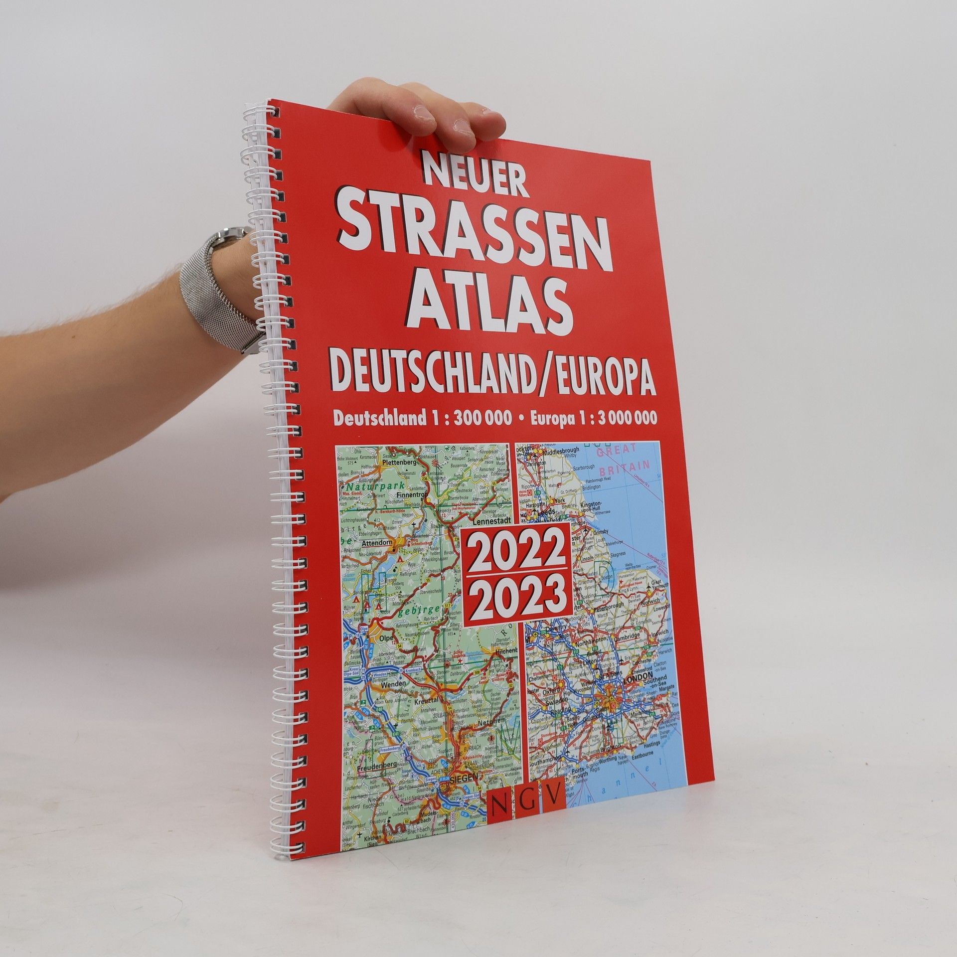Collectif d'auteurs Neuer Straßenatlas Deutschland/Europa 2022/2023