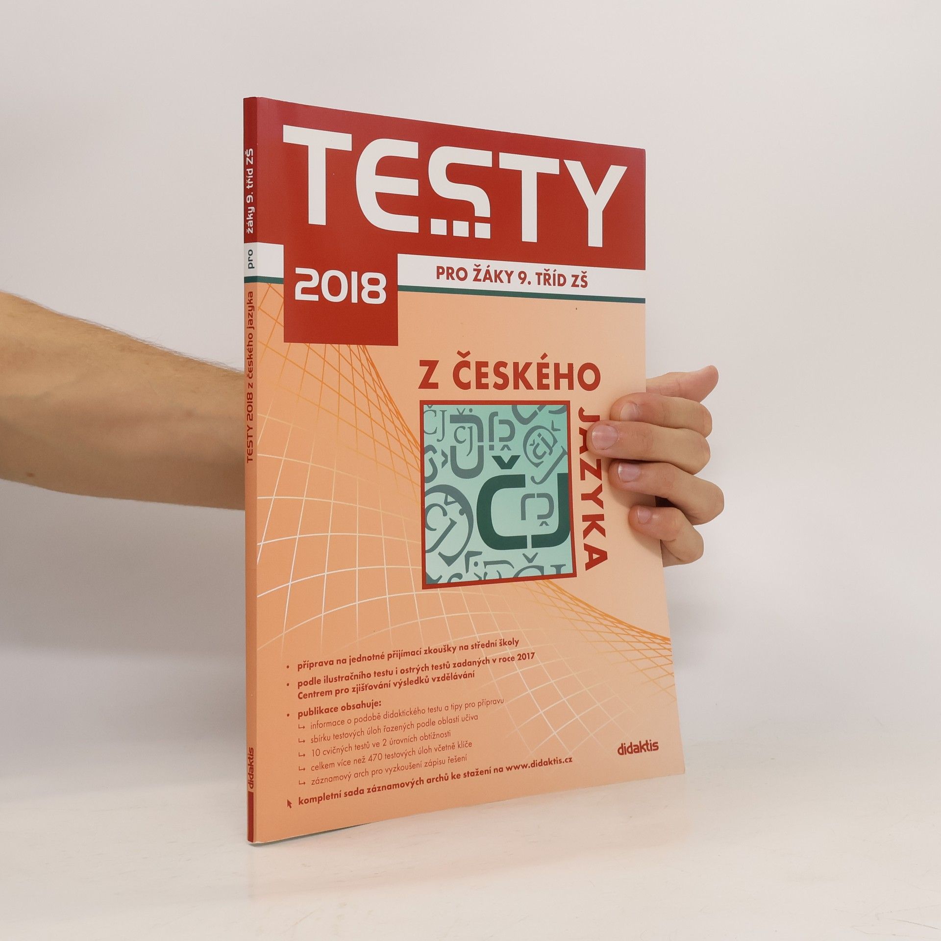 Petra Adámková Testy 2018 pro žáky 9. tříd ZŠ z českého jazyka