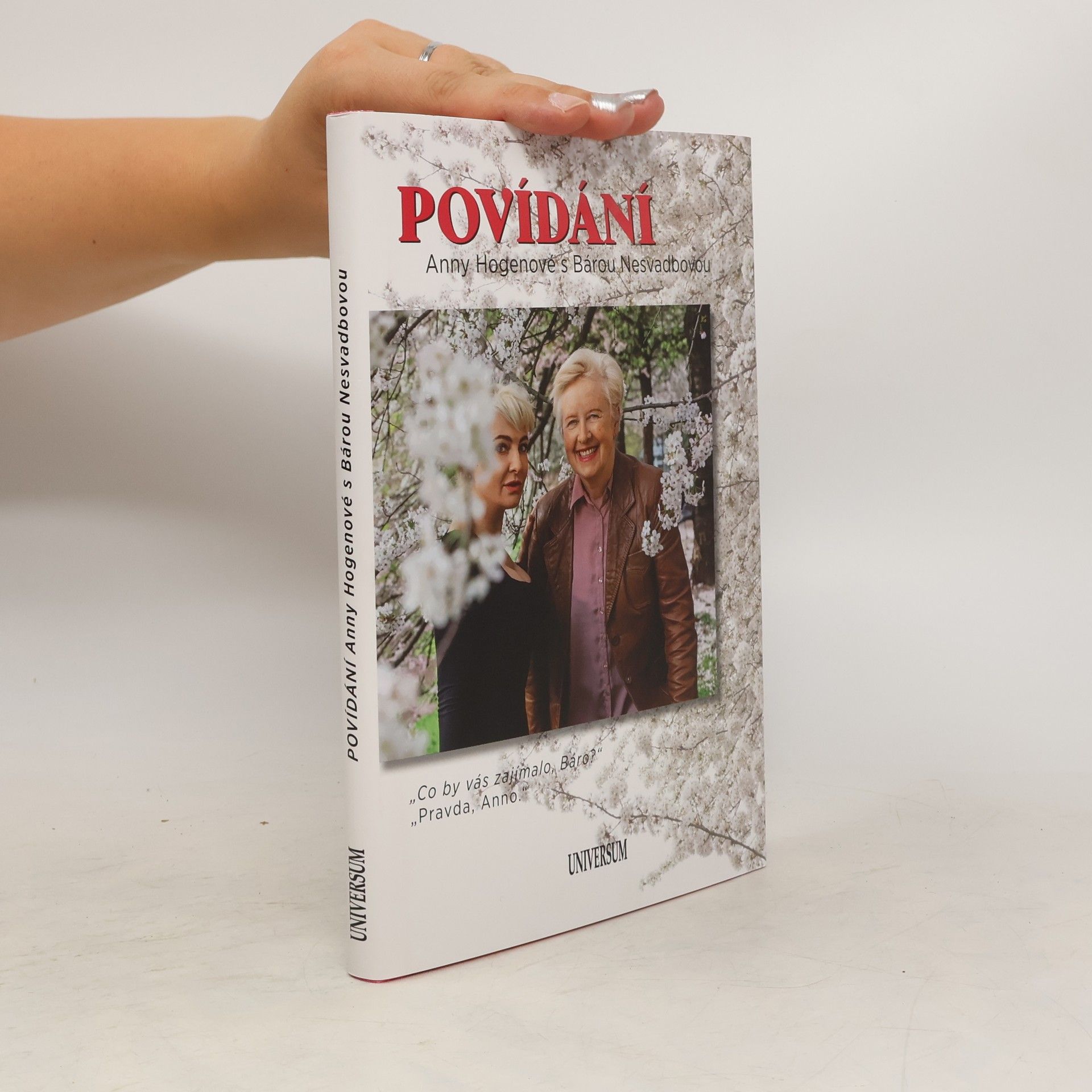 Anna Hogenová Povídání Anny Hogenové s Bárou Nesvadbovou
