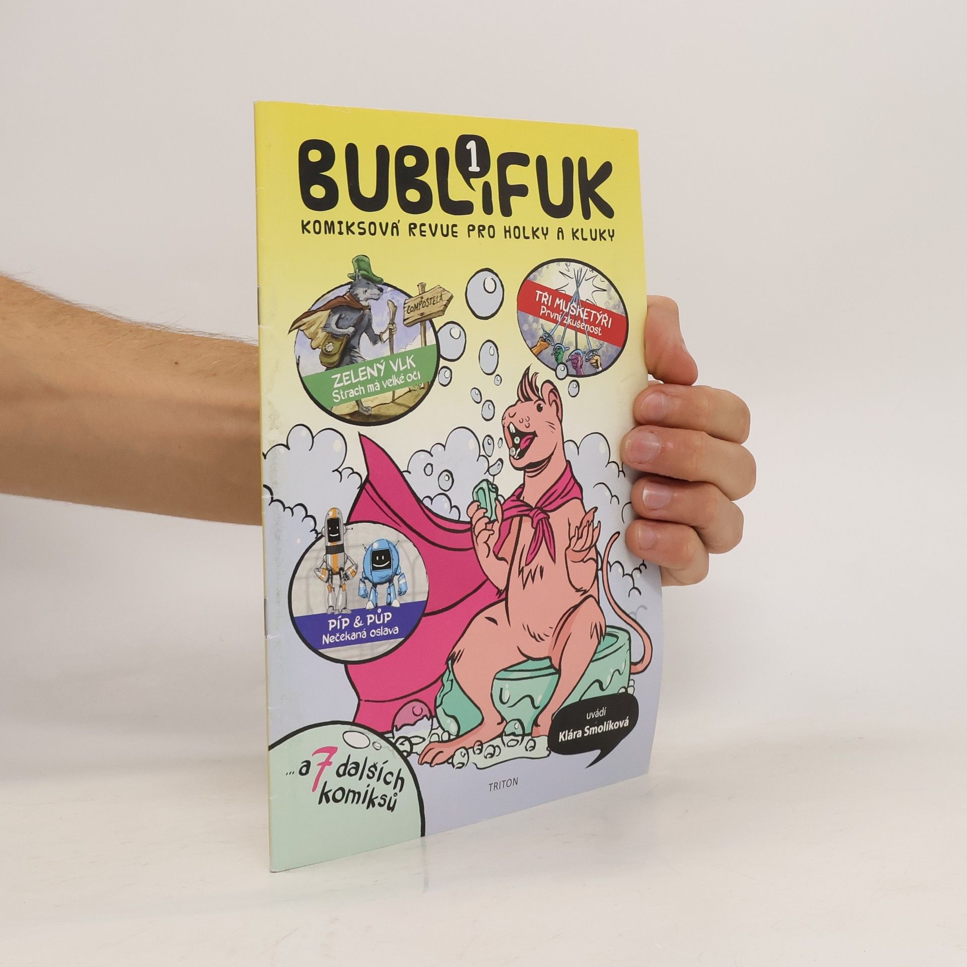 Klára Smolíková Bublifuk 1. Komiksová revue pro holky a kluky