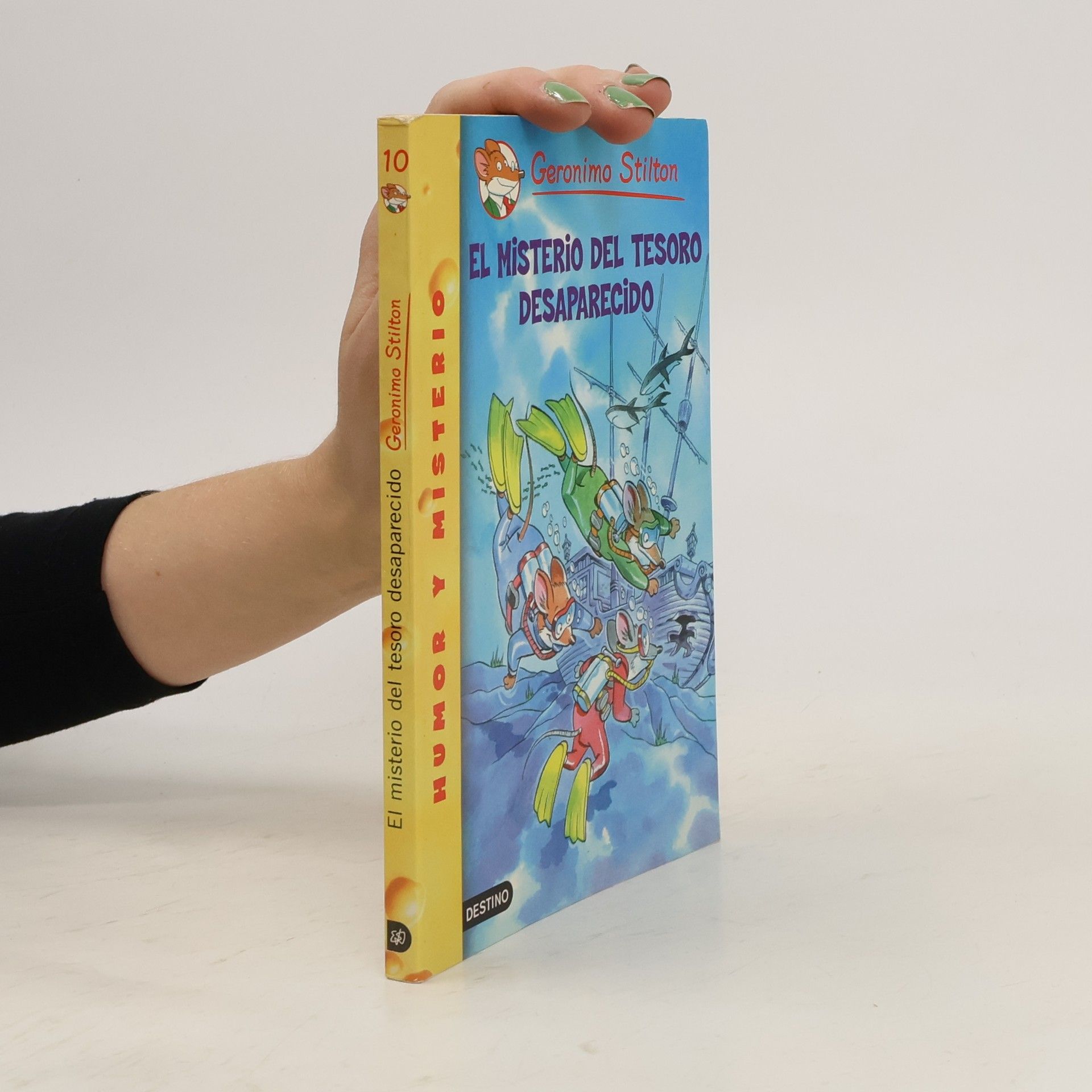 Geronimo Stilton El misterio del tesoro desaparecido